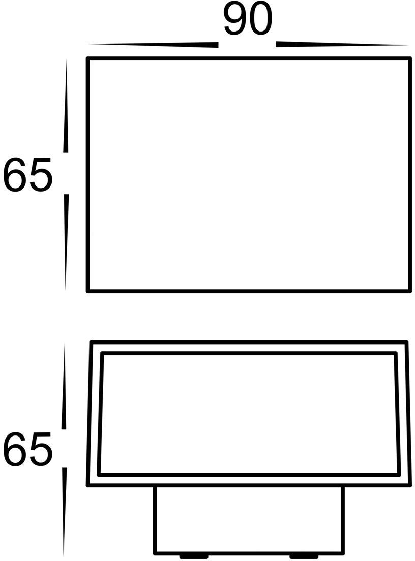 Havit Lighting LED Außen-Wandleuchte »MINI«, 2 flammig, Leuchtmittel LED-Modul | LED fest integriert