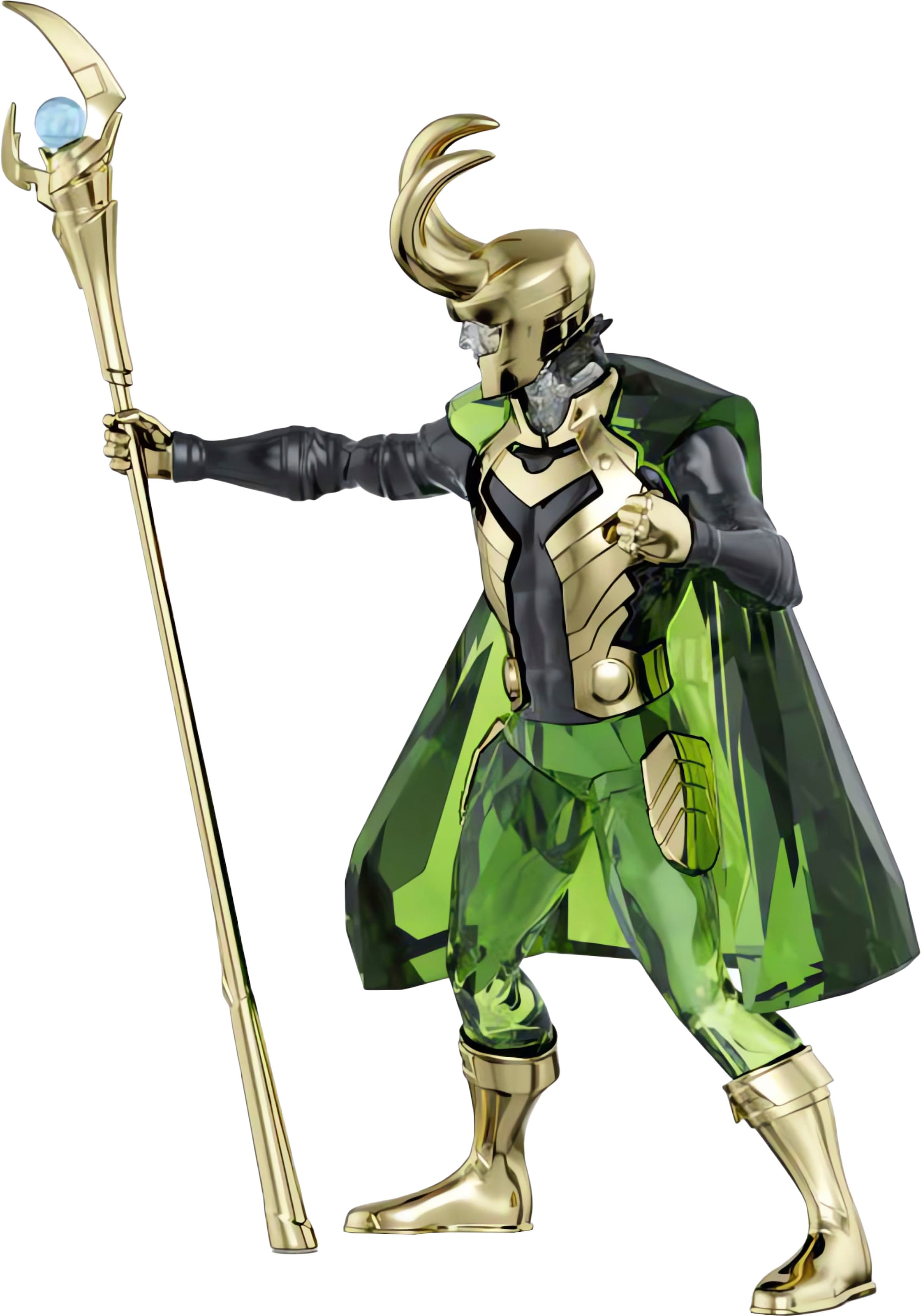 Swarovski Comicfigur »Dekofigur Kristallfigur Sammelfigur Marvel Loki, 5674467«, Swarovski® Kristall