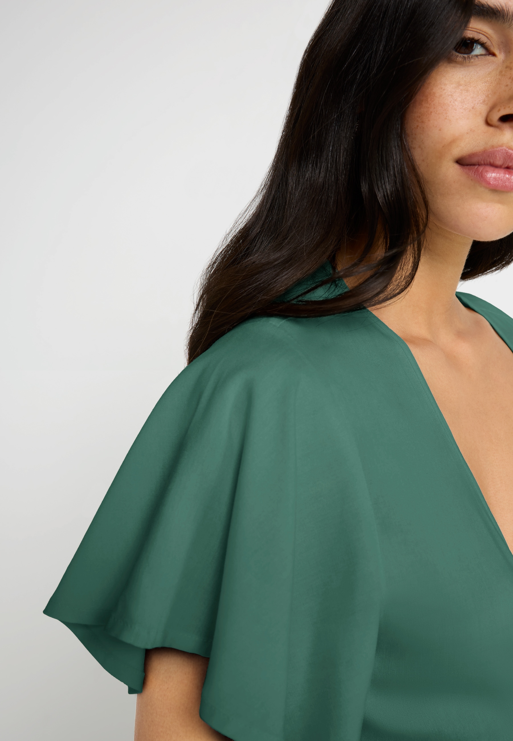 LSCN by LASCANA Kurzoverall aus gewebter Viskose