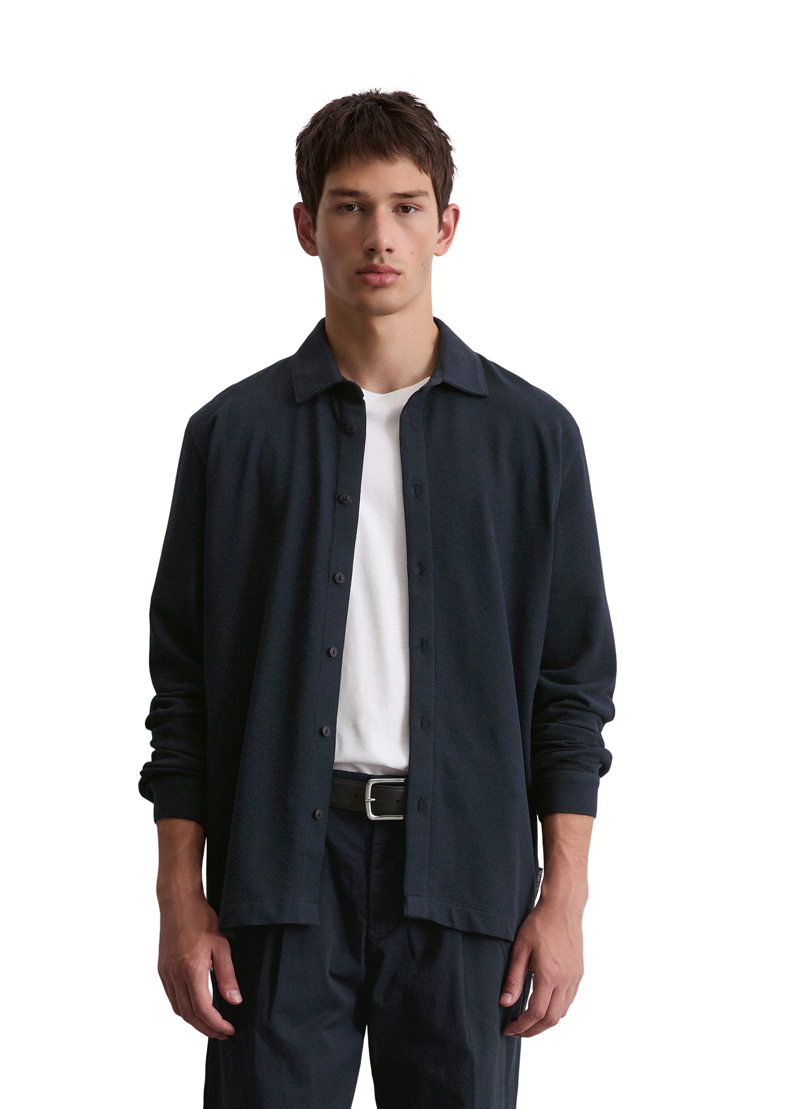 Marc OPolo Blusenshirt "aus reiner Bio-Baumwolle" günstig online kaufen