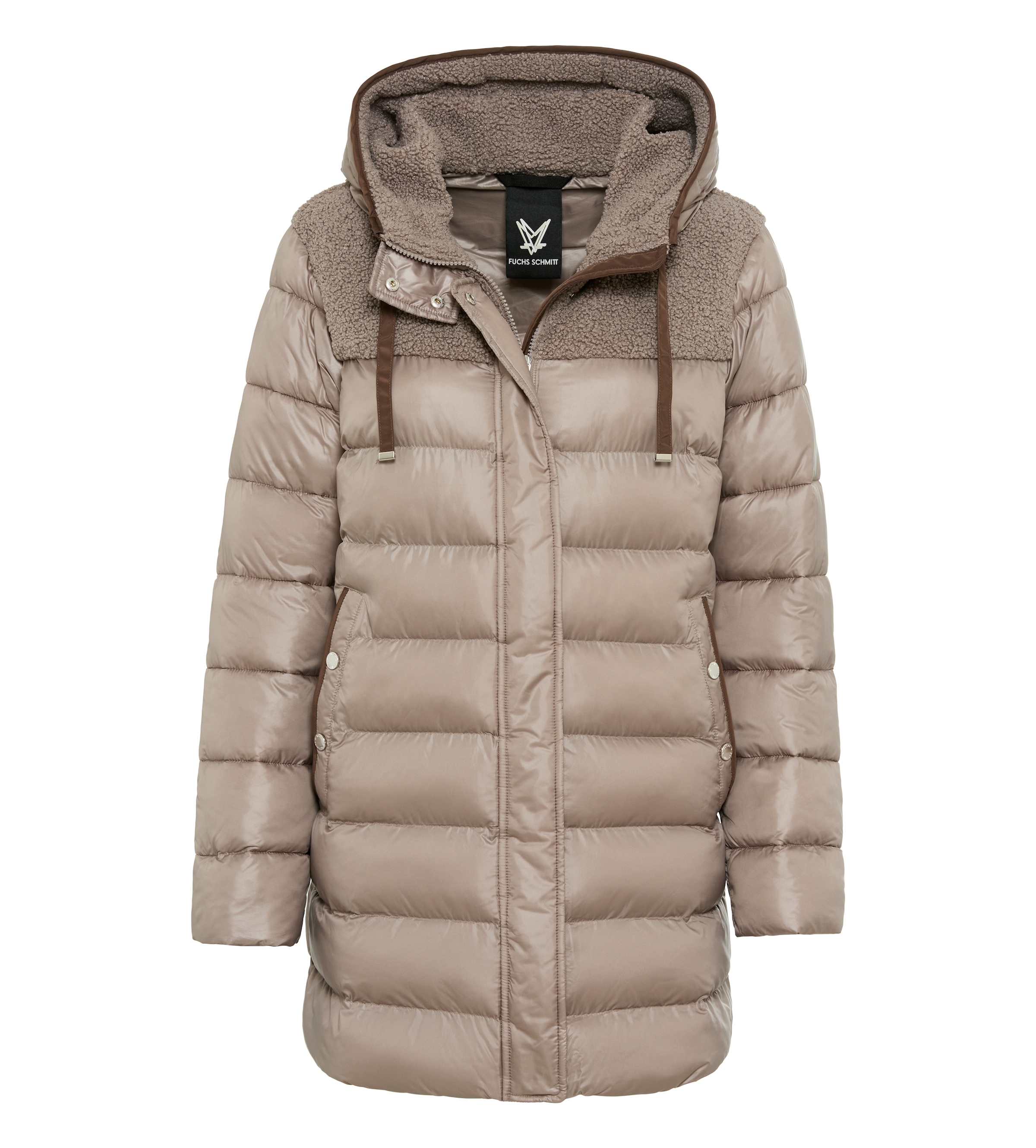 Fuchs Schmitt Steppjacke »Steppjacke«, mit Kapuze, Mit Rundhalsausschnitt