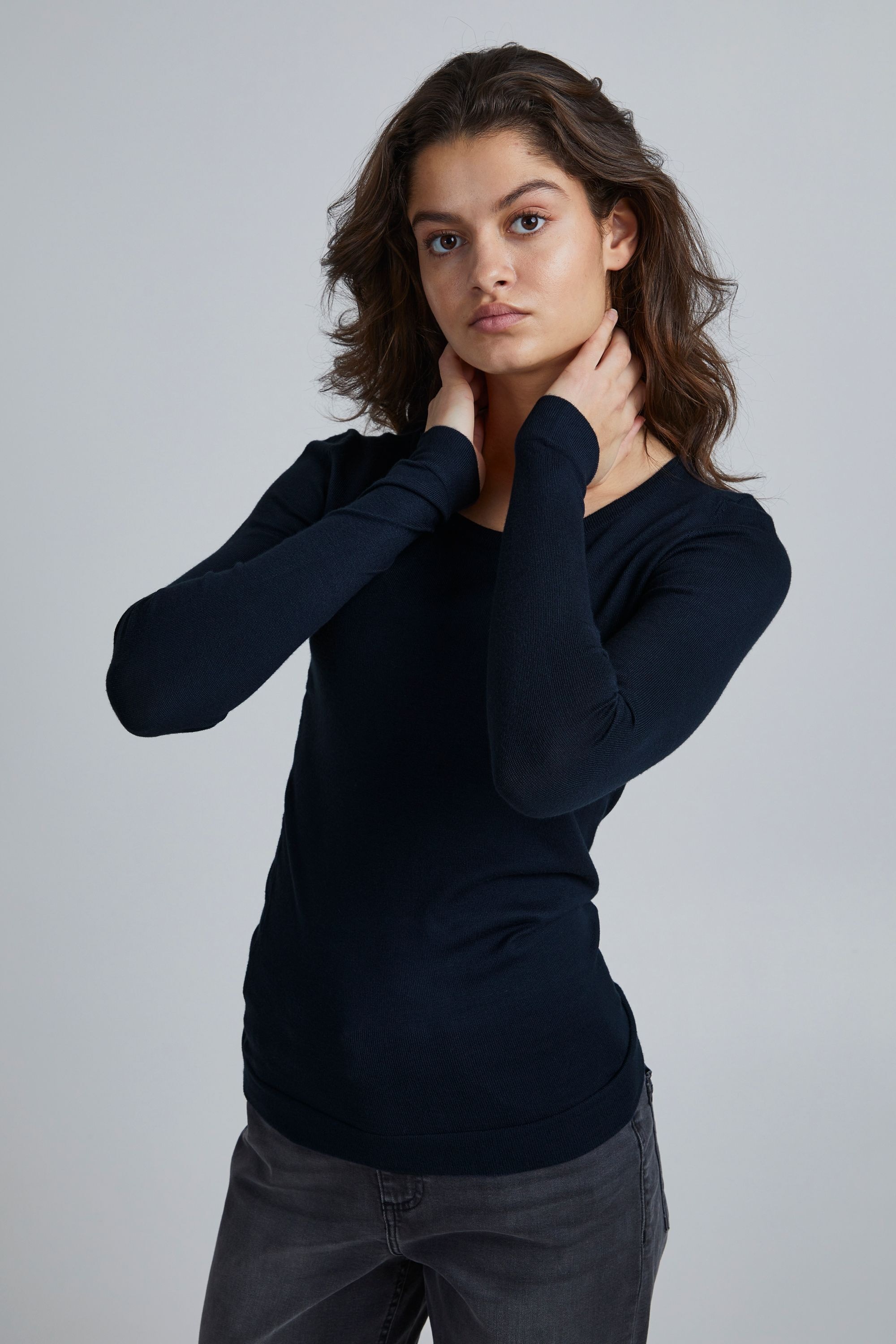 Ichi Longpullover »Langarmshirt IHMafa«
