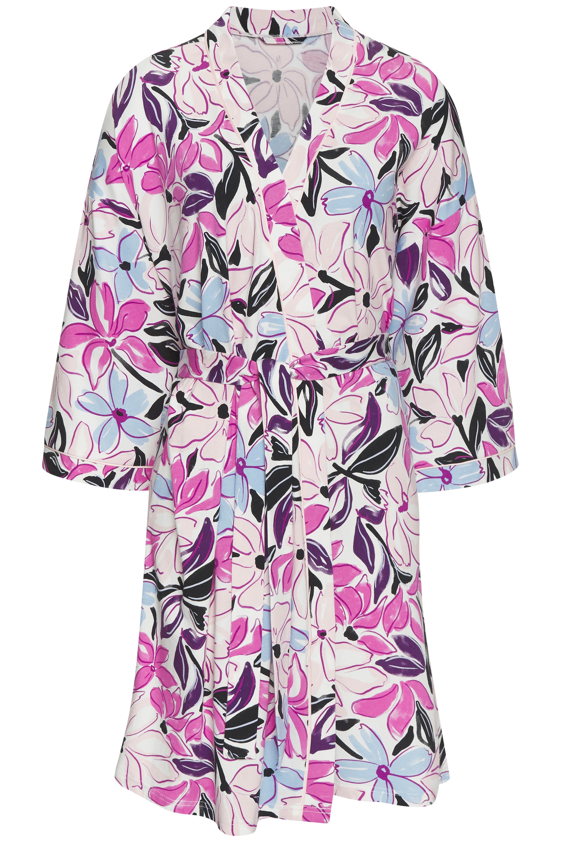 LASCANA Kimono, mit schönem Alloverdruck