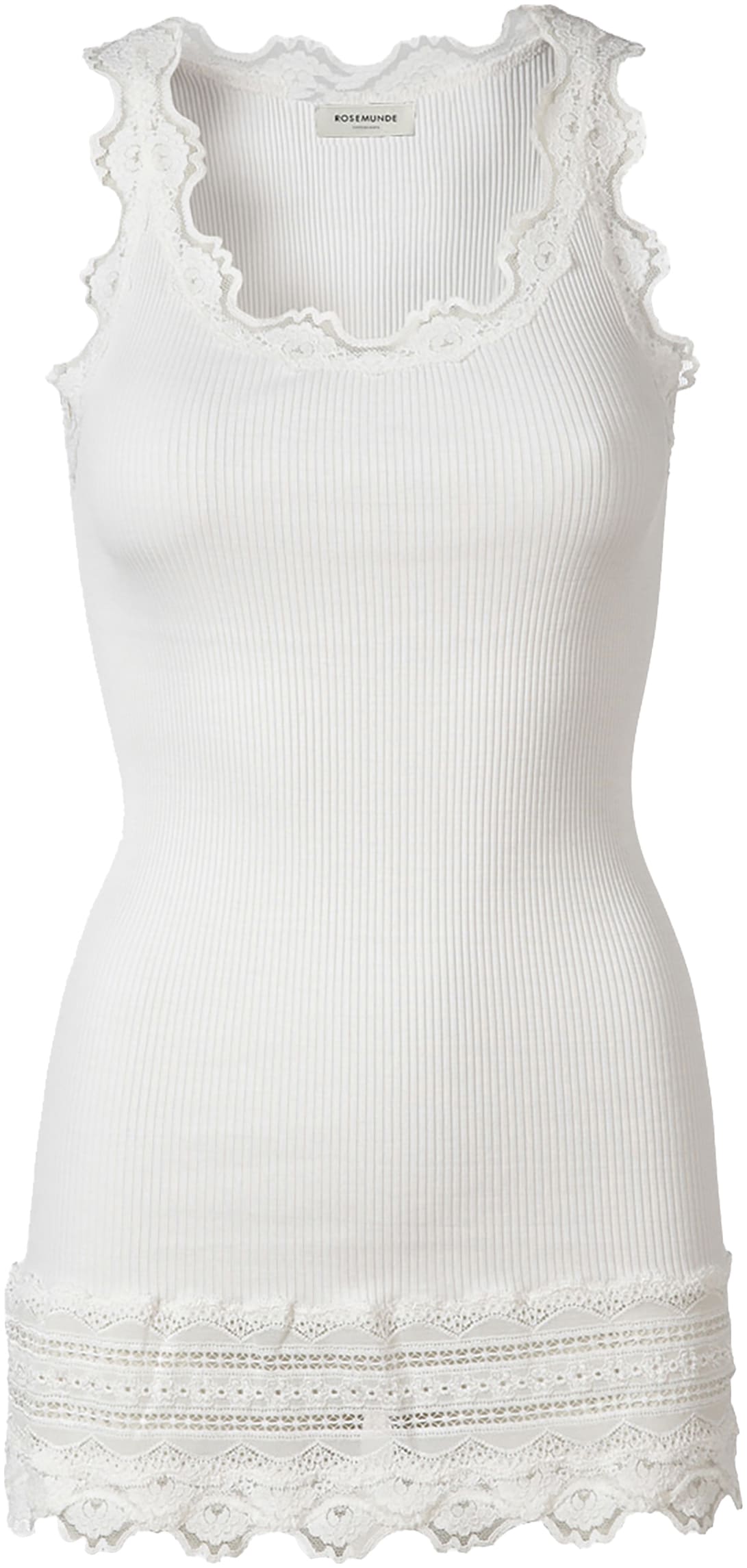 Tanktop »Benita Silk Top Camisole«, mit Vintage-Spitze am Ausschnitt, breite...