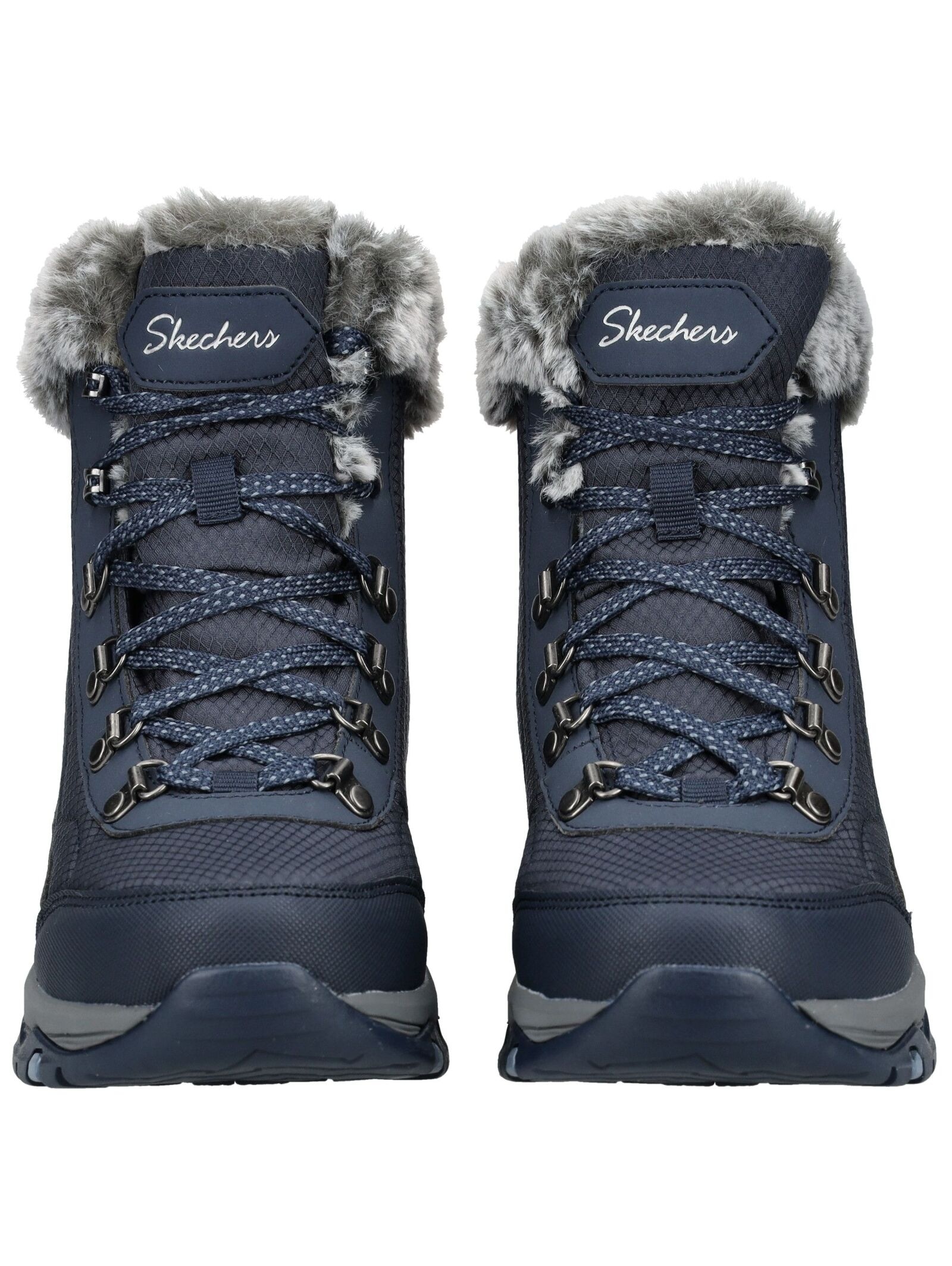 Skechers Schnürstiefelette »Skechers Stiefelette Lederimitat/Textil«