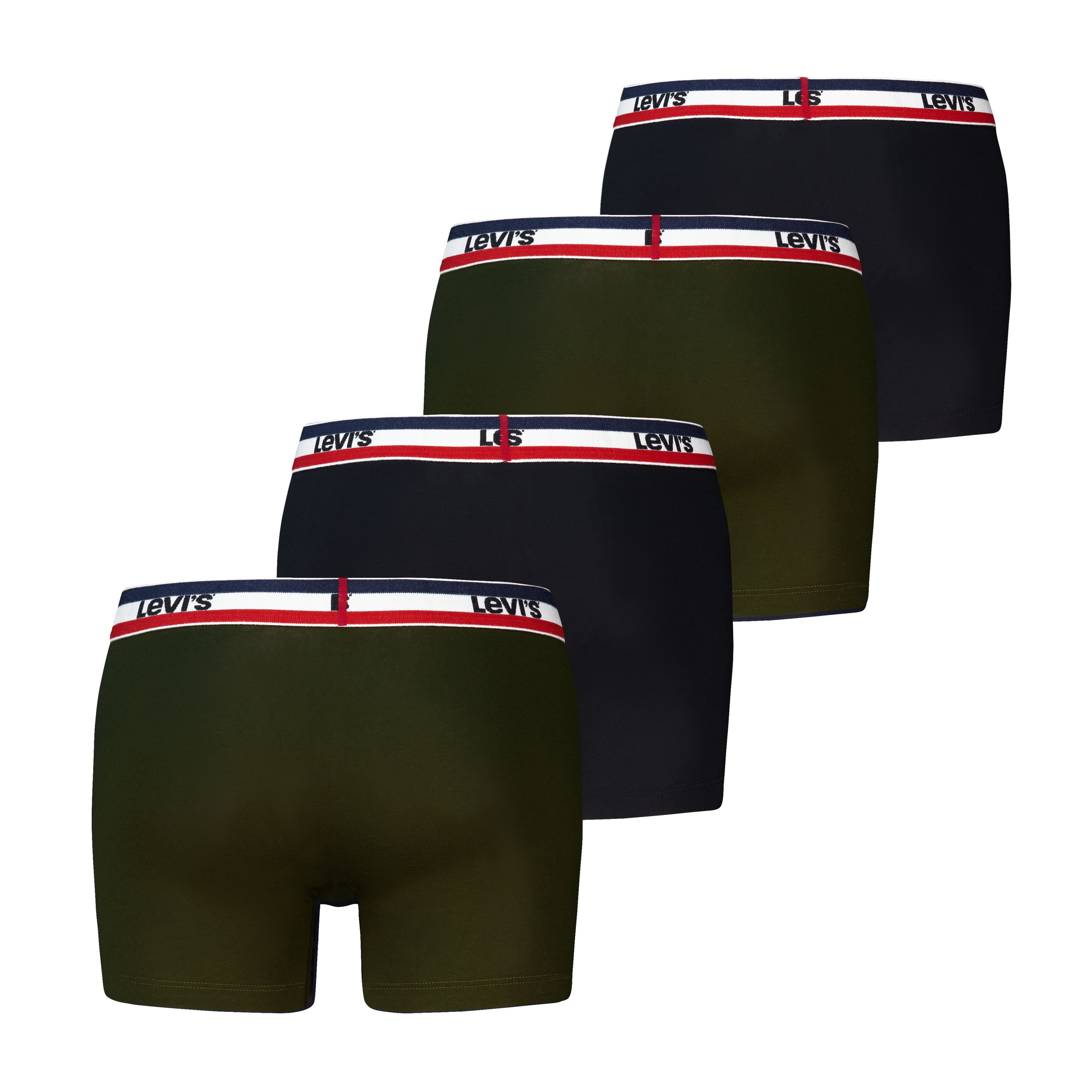 Levis Boxershorts "LEVIS MEN REPEAT SPW LOGO BOXER BRIEF 4P" 4er Pack günstig online kaufen