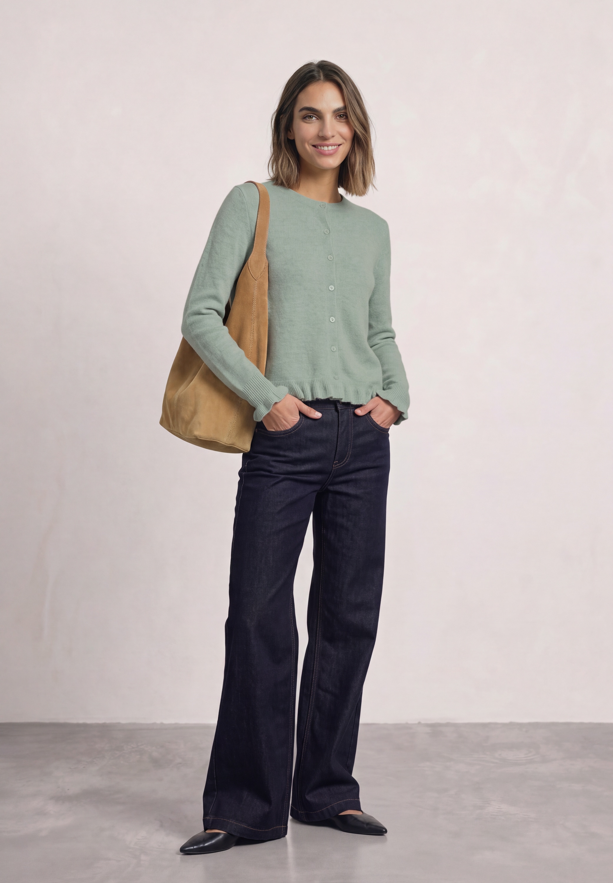 STREET ONE Cardigan mit Knopfleiste