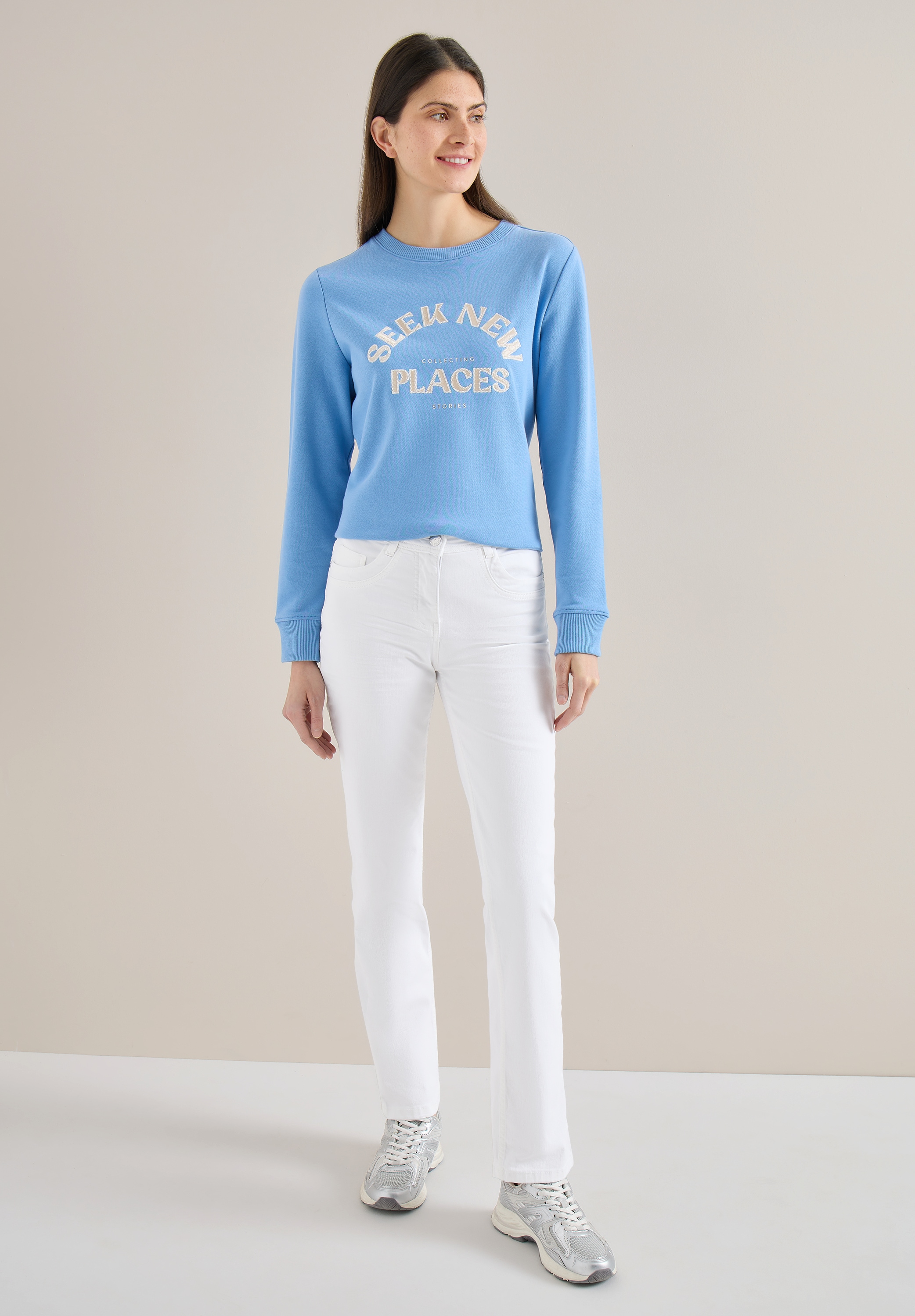 Cecil Slim-fit-Jeans High Waist