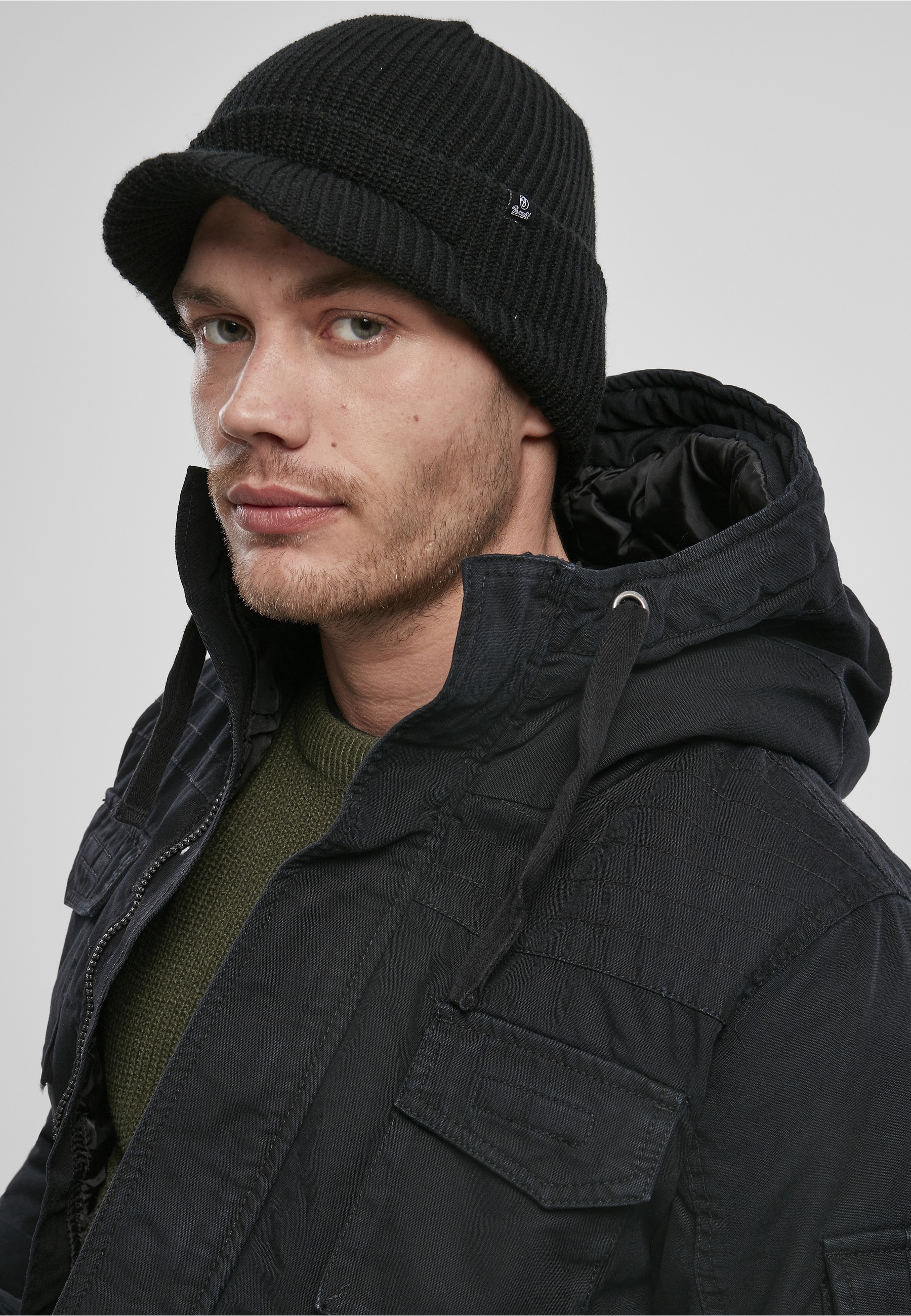 Brandit Winterjacke »Brandit Herren Bronx Winter Jacket« 1 Stk. tlg. mit Kapuze