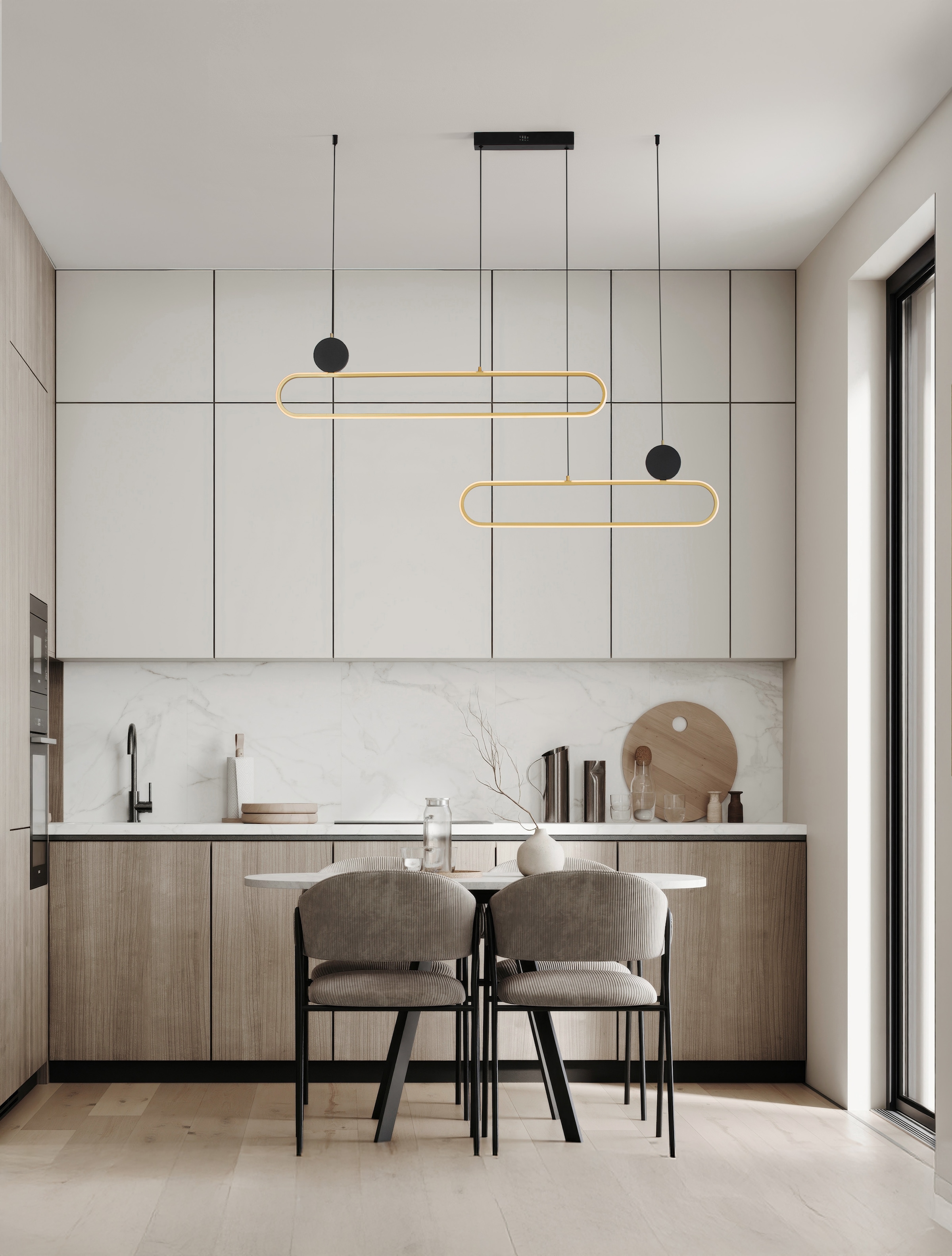 Nova Luce Pendelleuchte »LIAISE«, 2 flammig