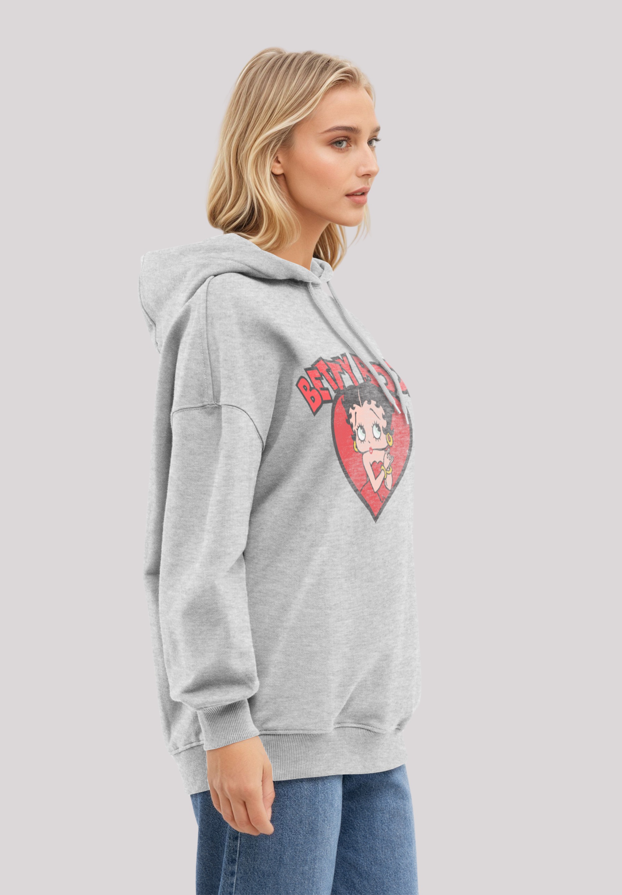 F4NT4STIC Kapuzenpullover »Betty Boop Love Red Dress« Premium Qualität