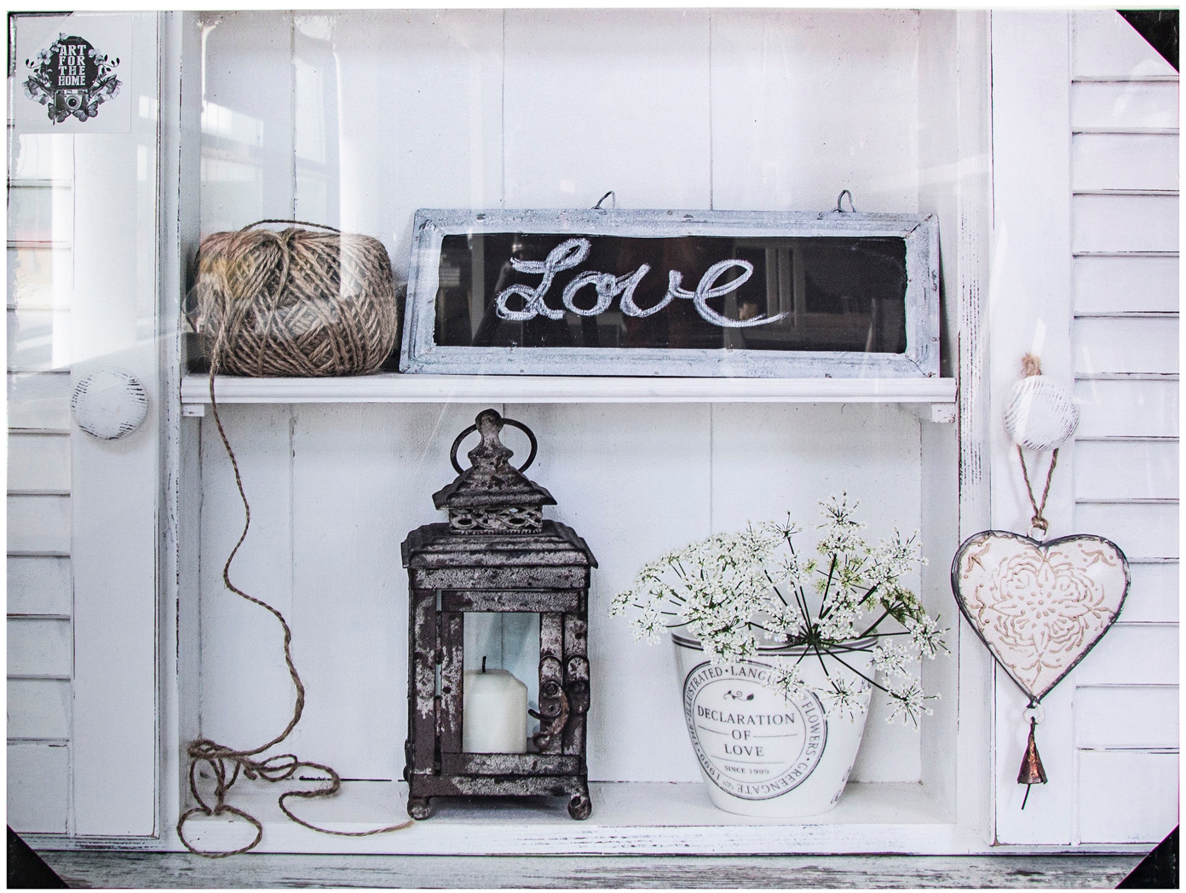 Art for the home Leinwandbild "Stillleben Love" günstig online kaufen