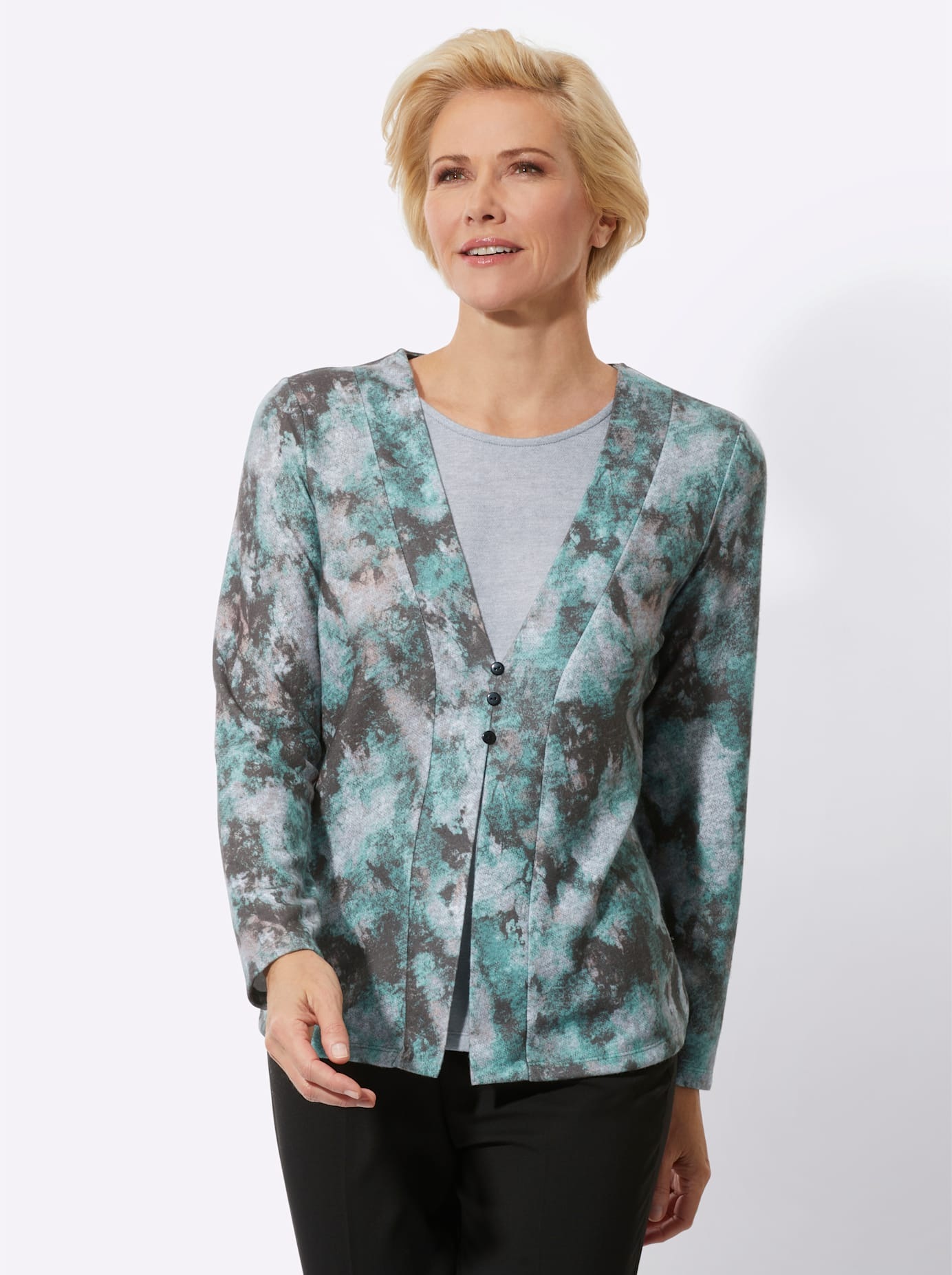 Classic 2-in-1-Langarmshirt "Shirt" 1 Stk. günstig online kaufen