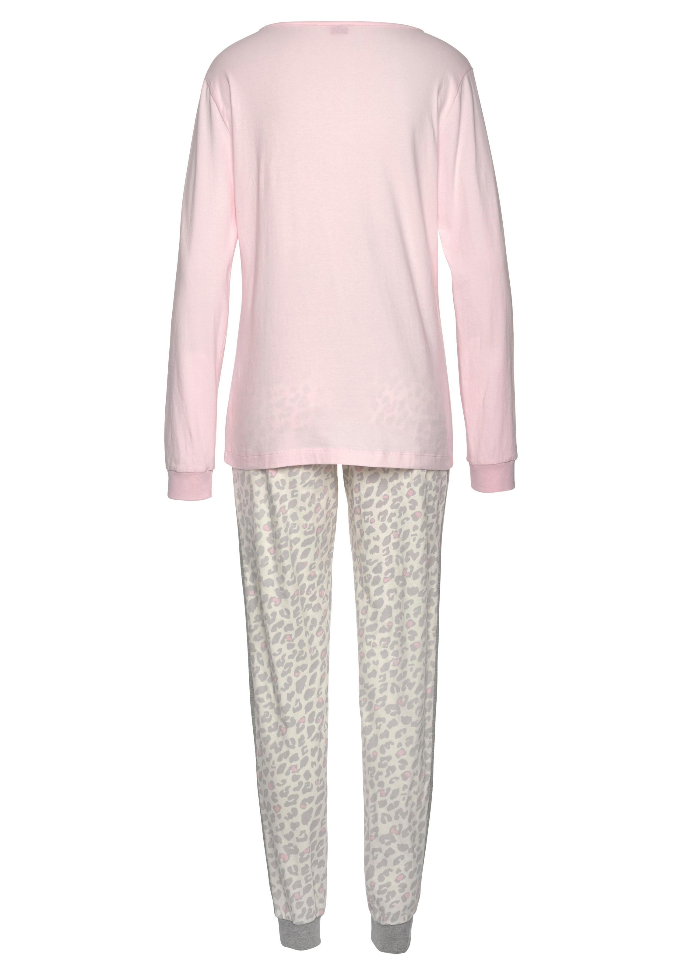 Thumbnail - s.Oliver Pyjama, (2 tlg.), mit seitlichen Streifen am Bein