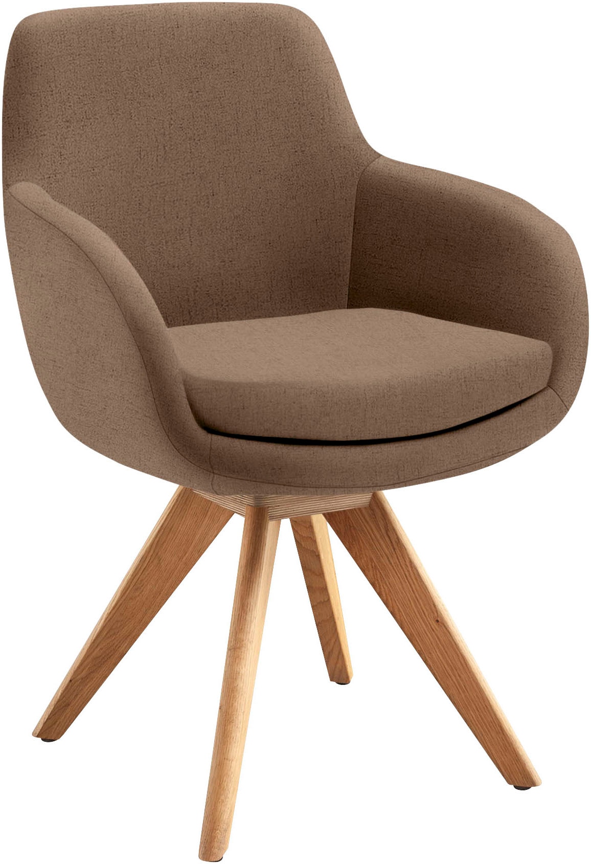 Musterring Esszimmerstuhl "Tavia" (Set;Modern) 2 Stk.Stativgestell Eiche Bi günstig online kaufen