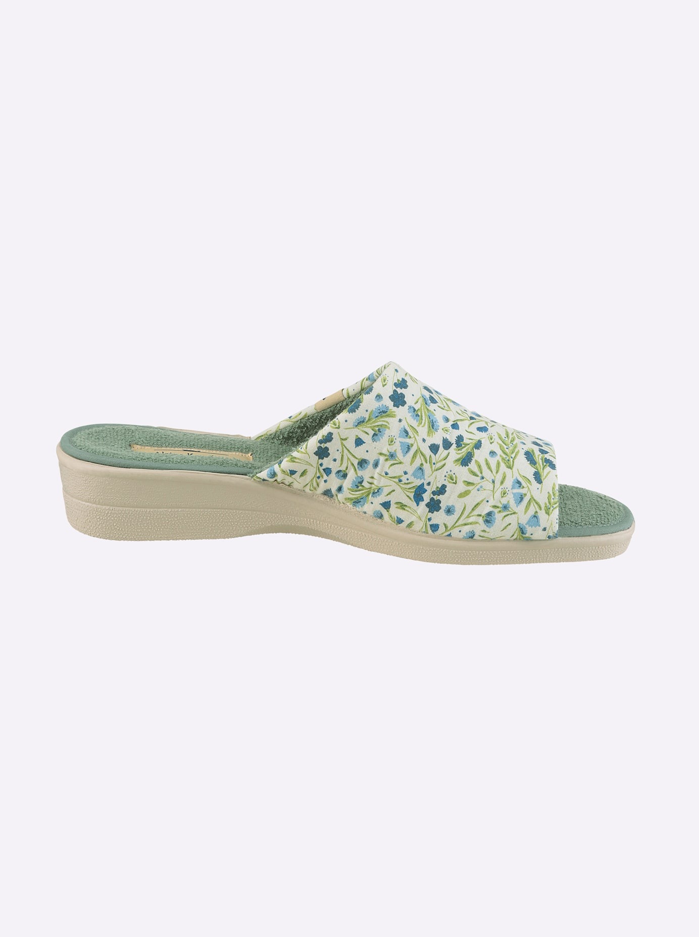 Casual Looks Women's Slippers Yellow Printed Size 41 3