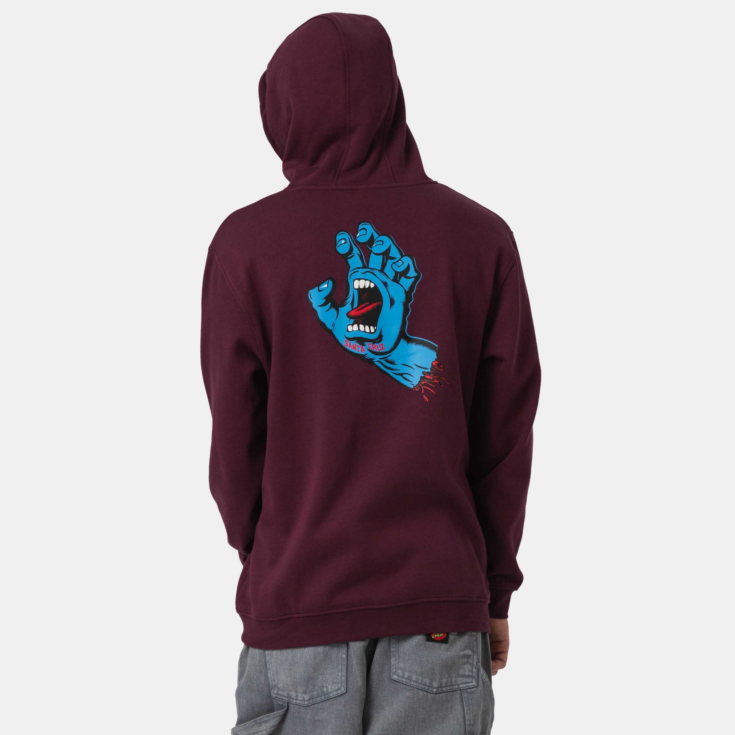 Santa Cruz Hoodie »SCREAMING HAND CHEST HOOD«, (1 tlg.)