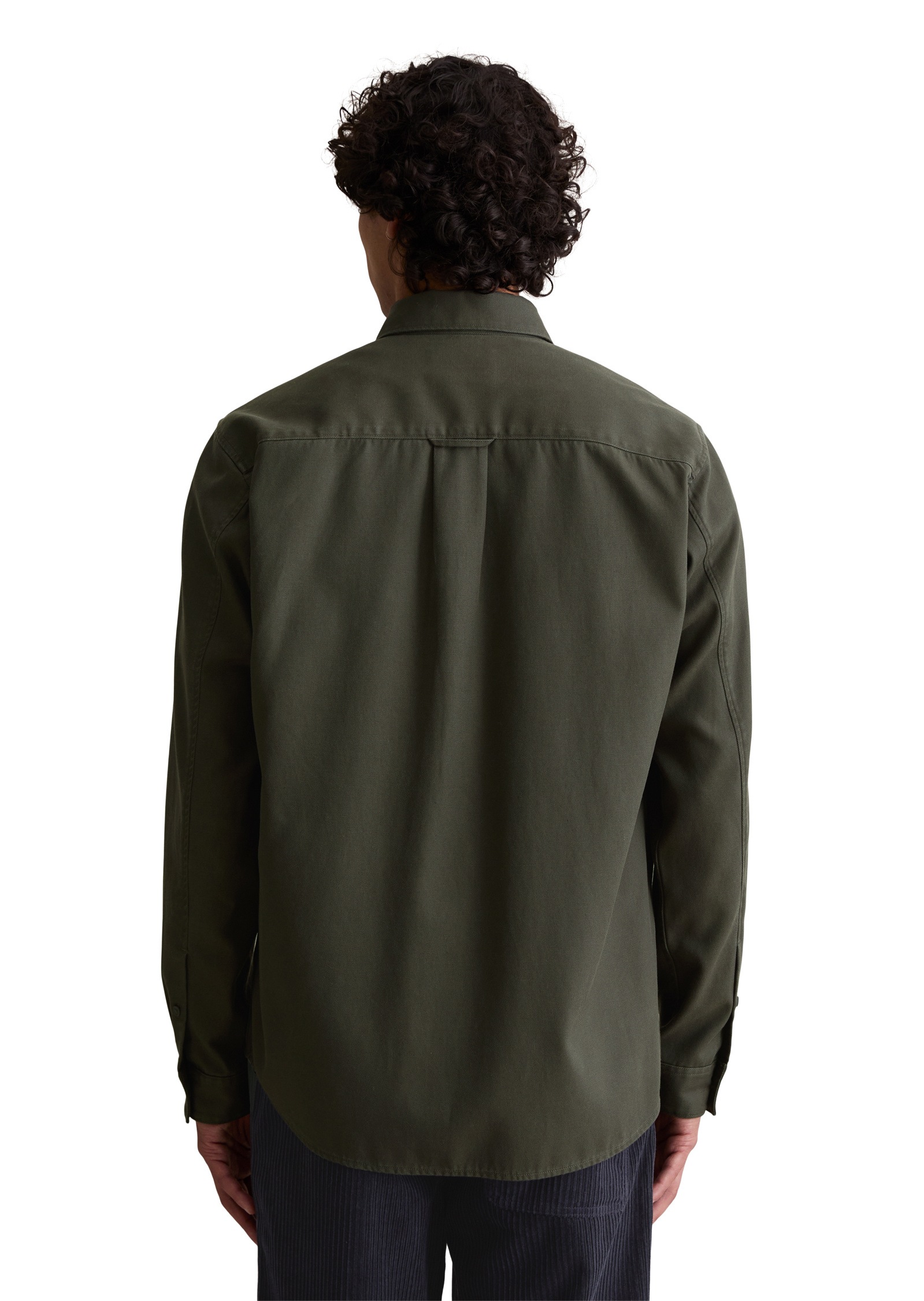 Marc O'Polo DENIM Langarmhemd »aus Lyocell-Baumwoll-Twill«