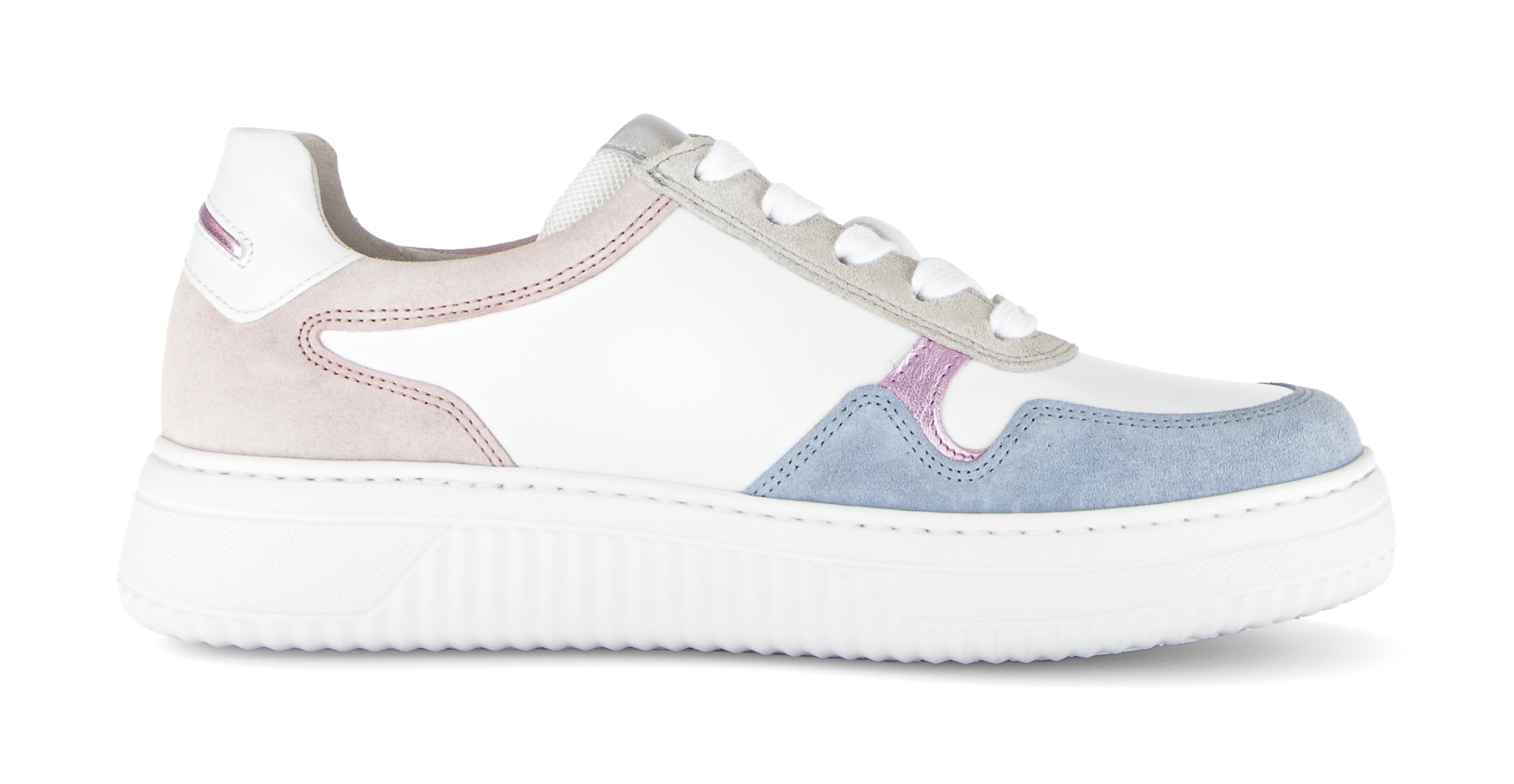 Gabor Plateausneaker »COMO«  , Freizeitschuh, Halbschuh, Schnürschuh in Komfortweite K (=extraweit)