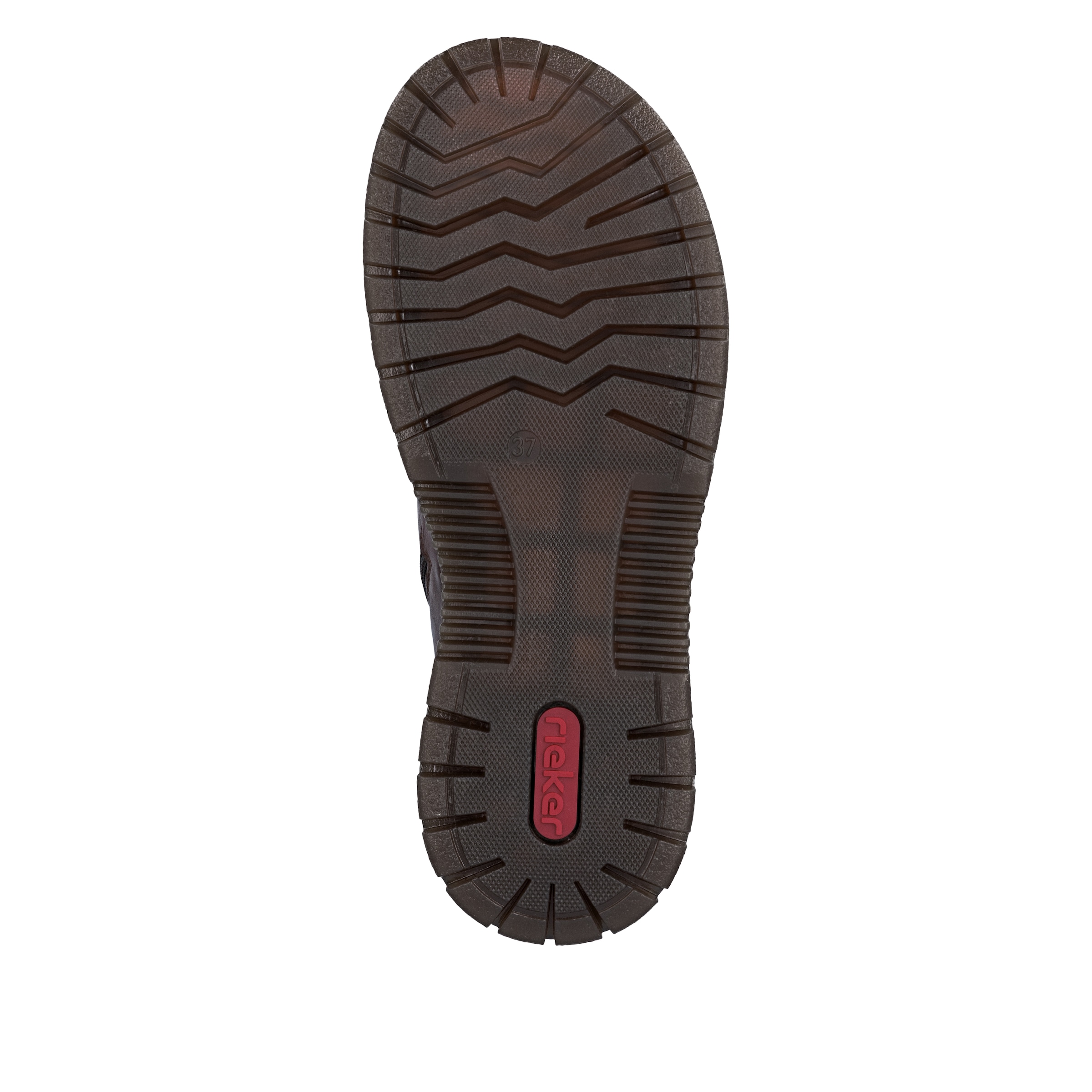 Rieker Schnürboots  Winterboots, Keilstiefelette mit Ziersteppung