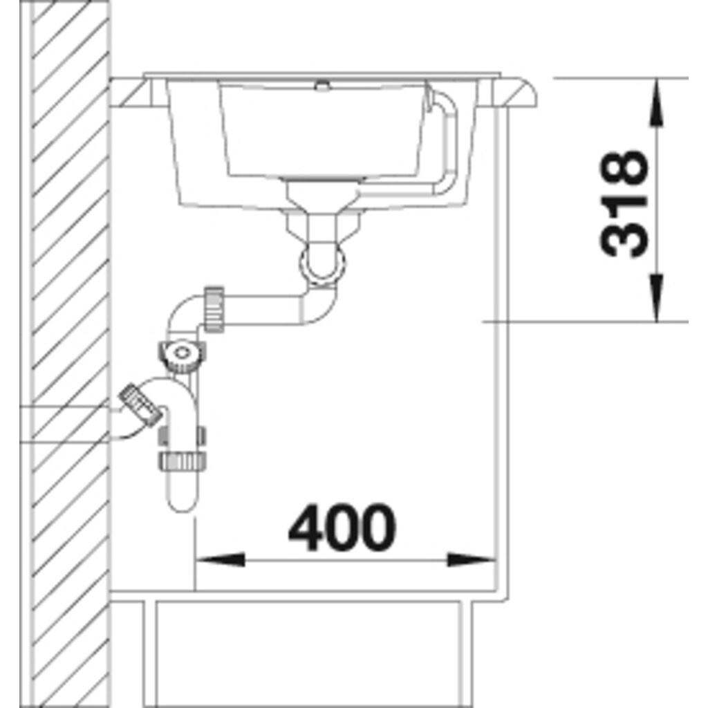 Blanco Granitspüle »METRA 6 S Compact«