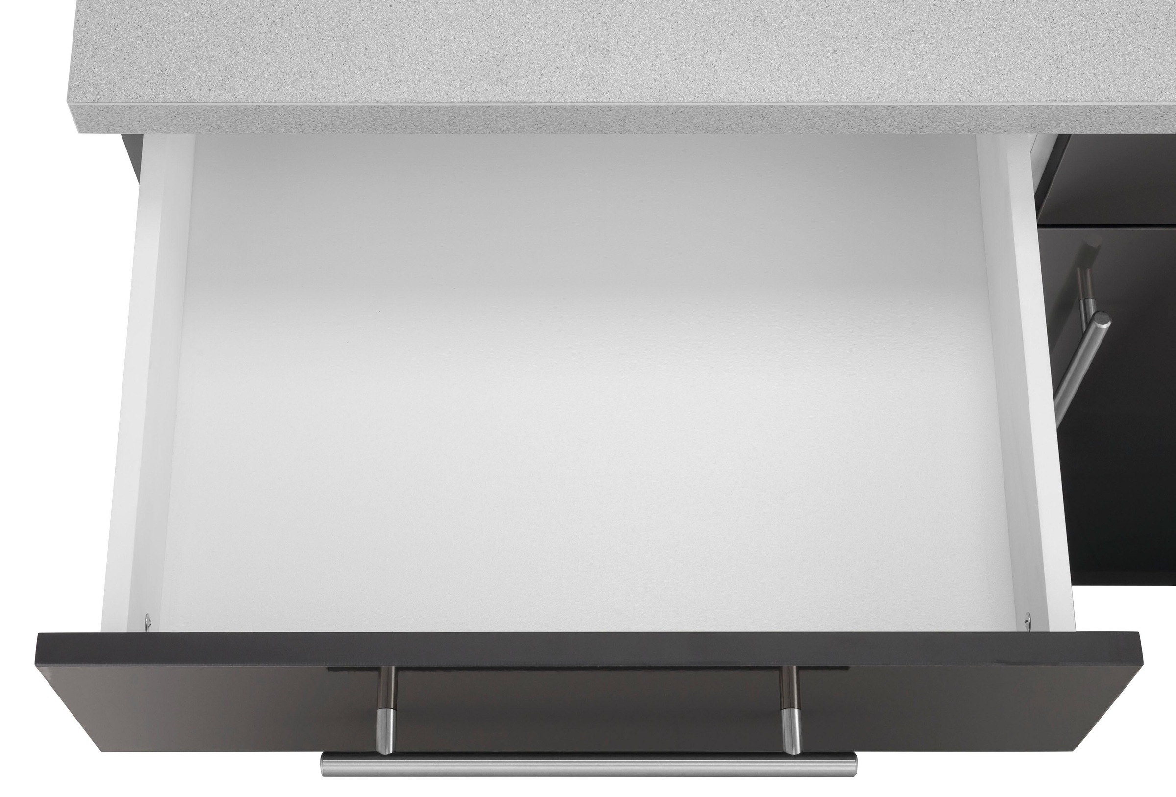 wiho Küchen Winkelküche »Cali«, mit E-Geräten, Stellbreite 210 x 220 cm