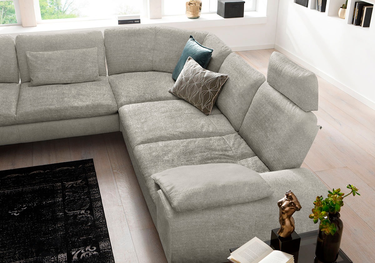 W.SCHILLIG Ecksofa "valentinoo, Designsofa, elegant und bequem, L-Form" mit günstig online kaufen