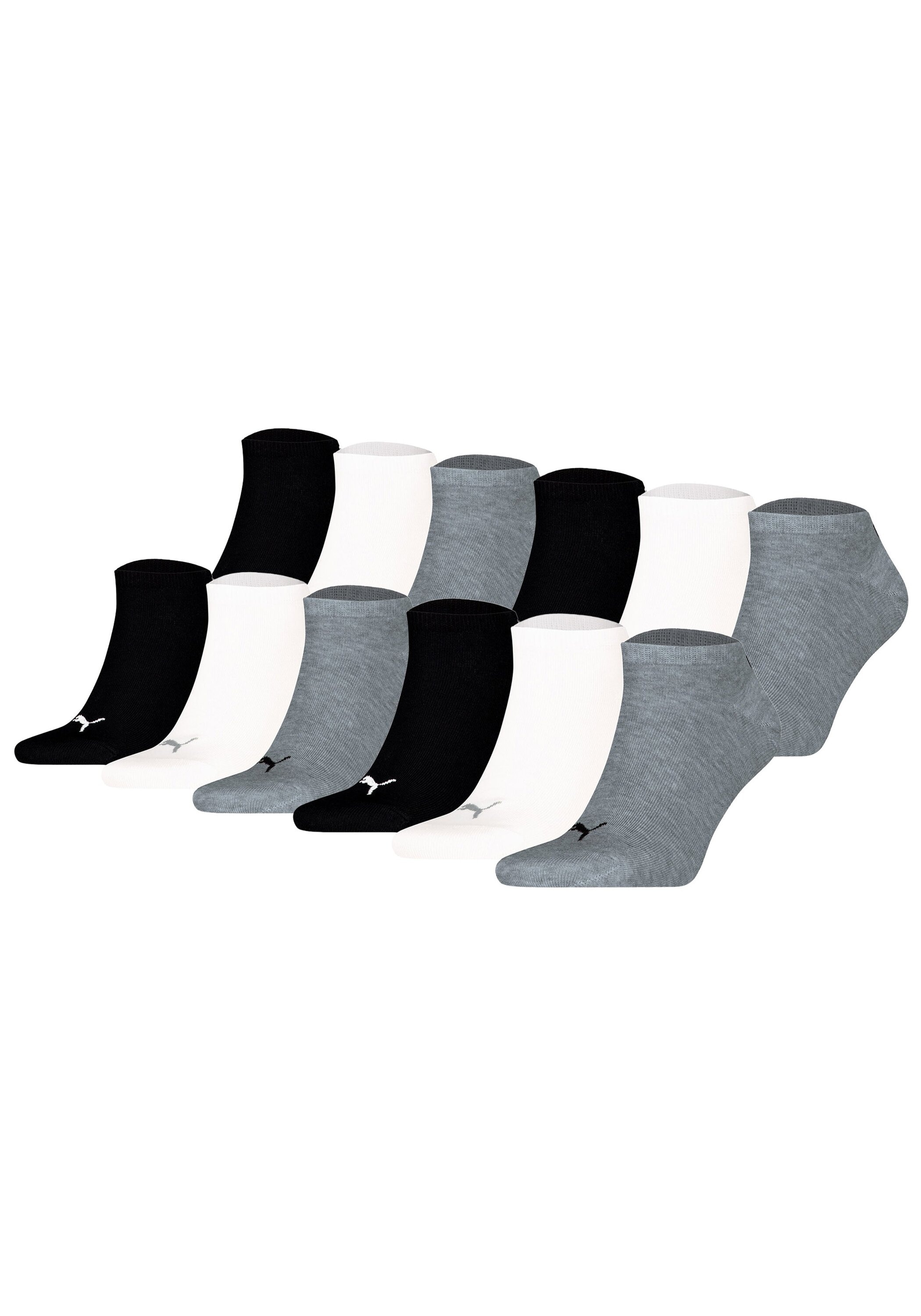 PUMA Sneakersocken "Socken Sneaker Plain ECOM 12P 12er Pack" 12 Paar tlg.