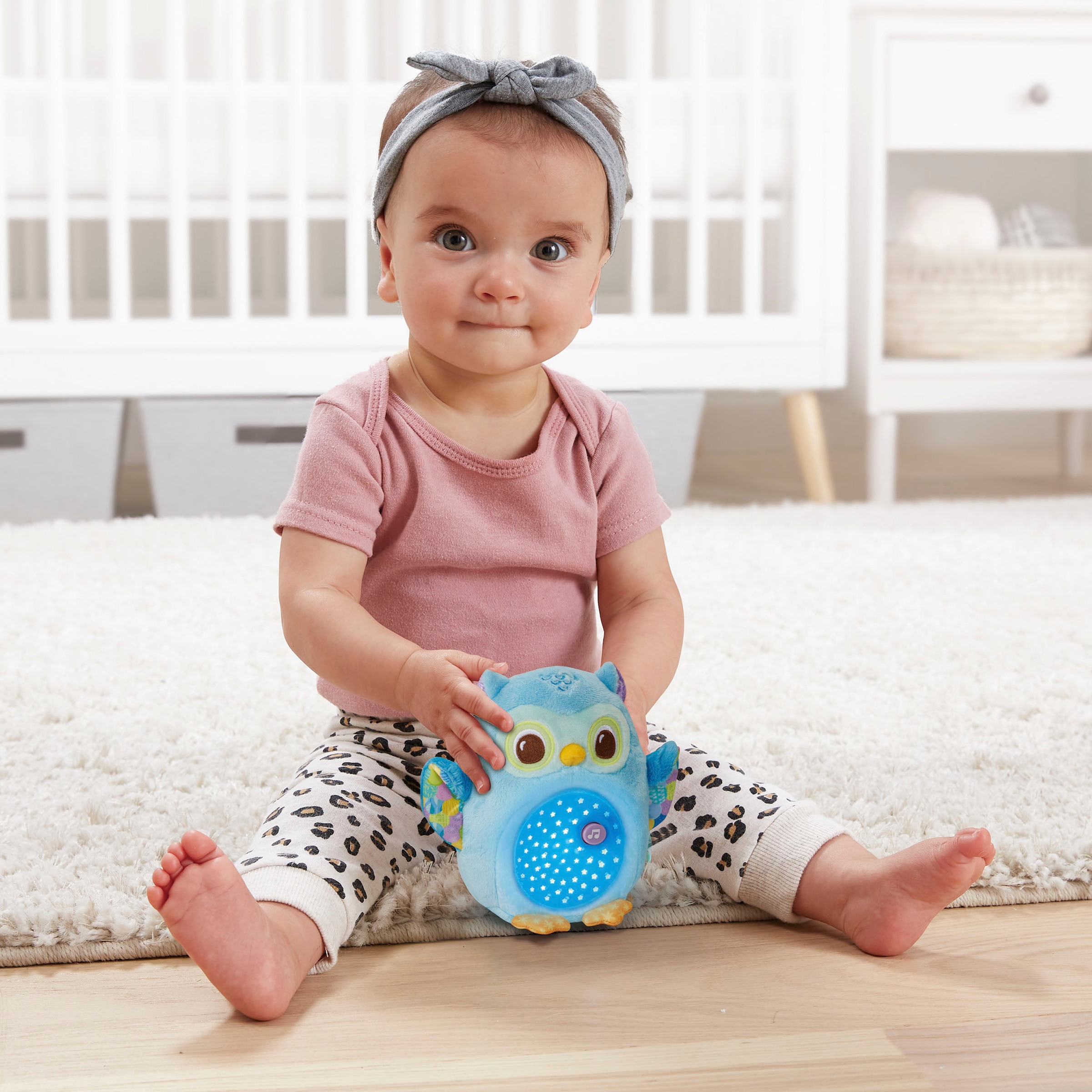 Vtech® Kuscheltier »Vtech Baby, Leuchtende Plüscheule«, mit Licht- und Soundeffekt