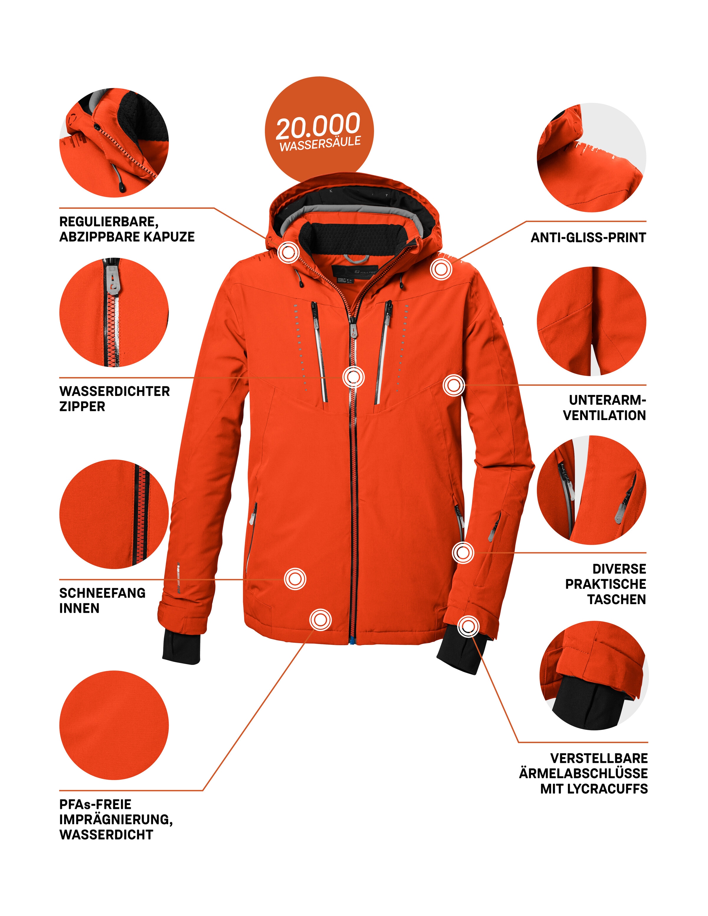 Killtec Skijacke »KSW 46 MN SKI JCKT«