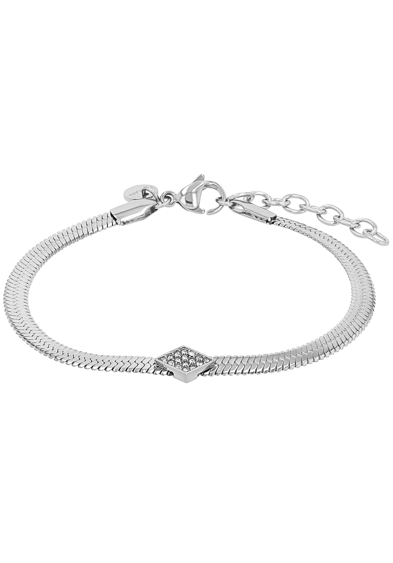 Armkette »Quadrat, 2036945«, mit Preciosa Crystal