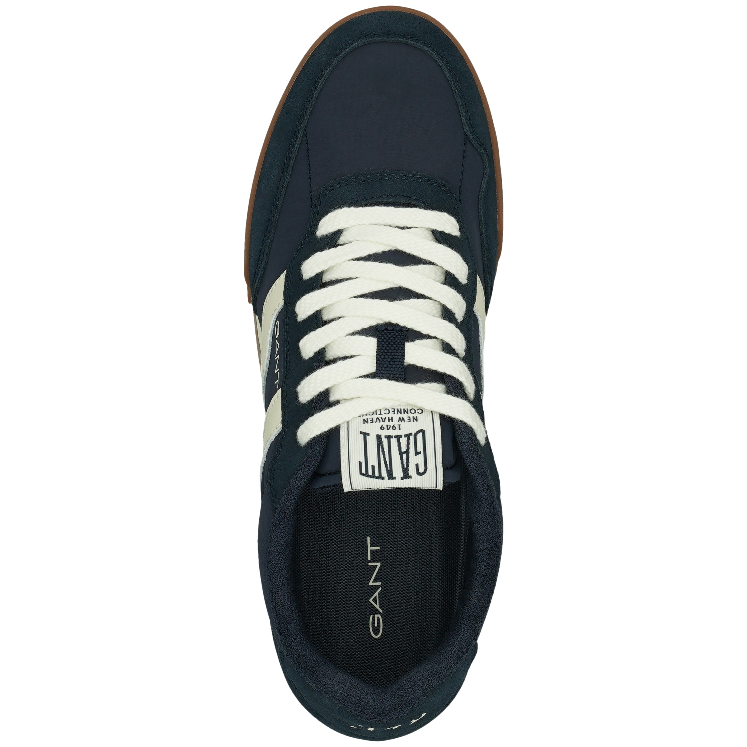 Gant Sneaker »Baylle«, Casual Sneaker, Schnürschuh mit Kontrastbesatz