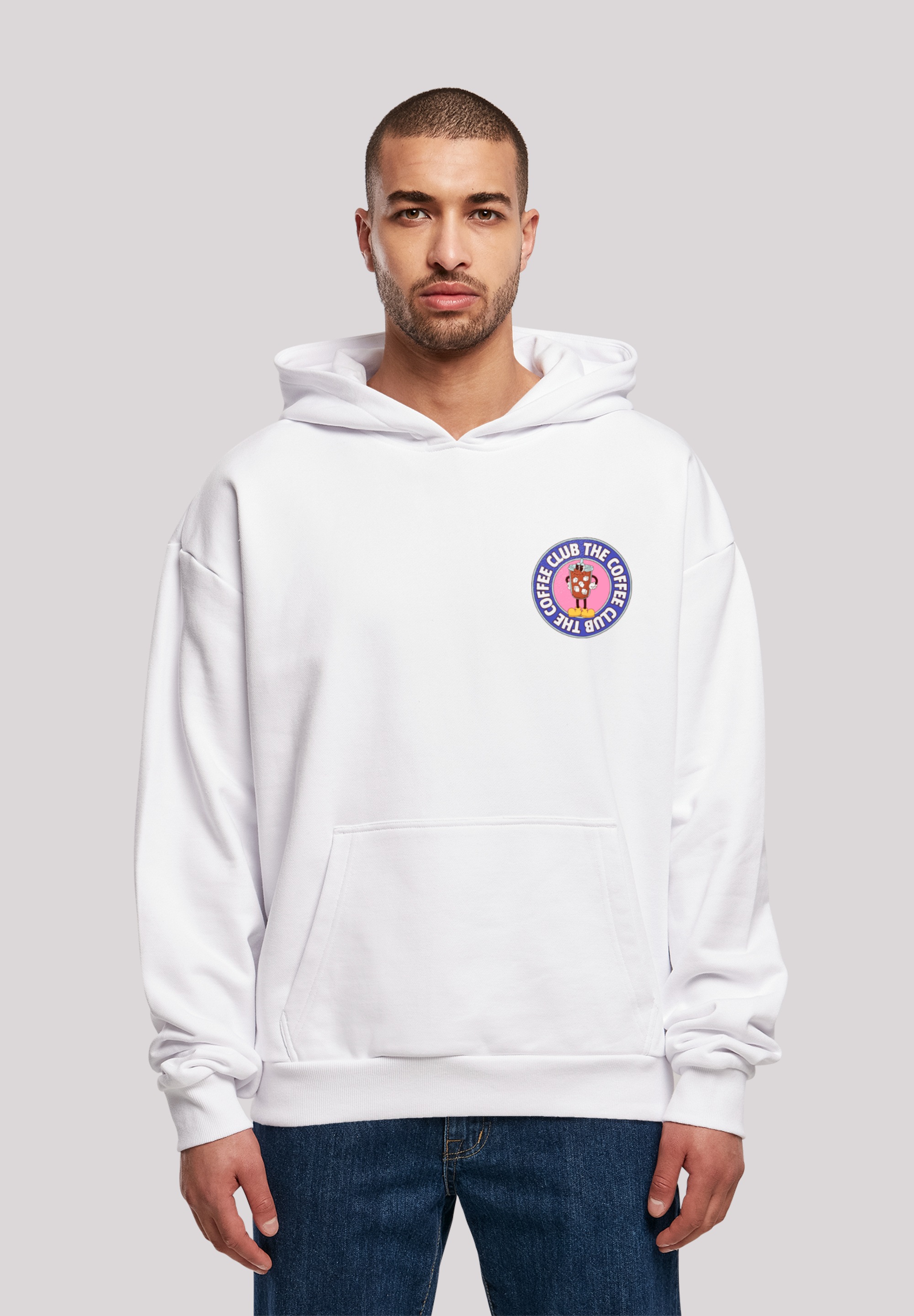 F4NT4STIC Kapuzenpullover »Coffee Club«, Premium Qualität