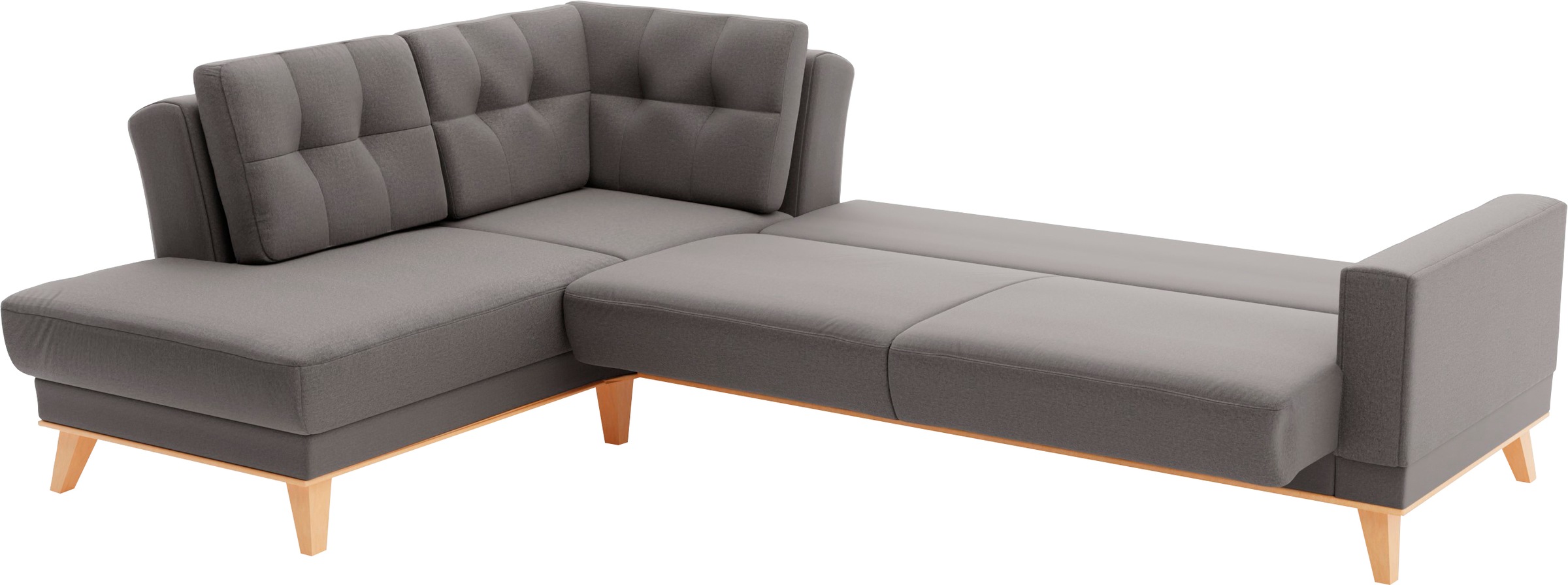 Thumbnail - sit&more Ecksofa "Lavida L-Form", wahlweise mit Kippfunktion und Bettkasten