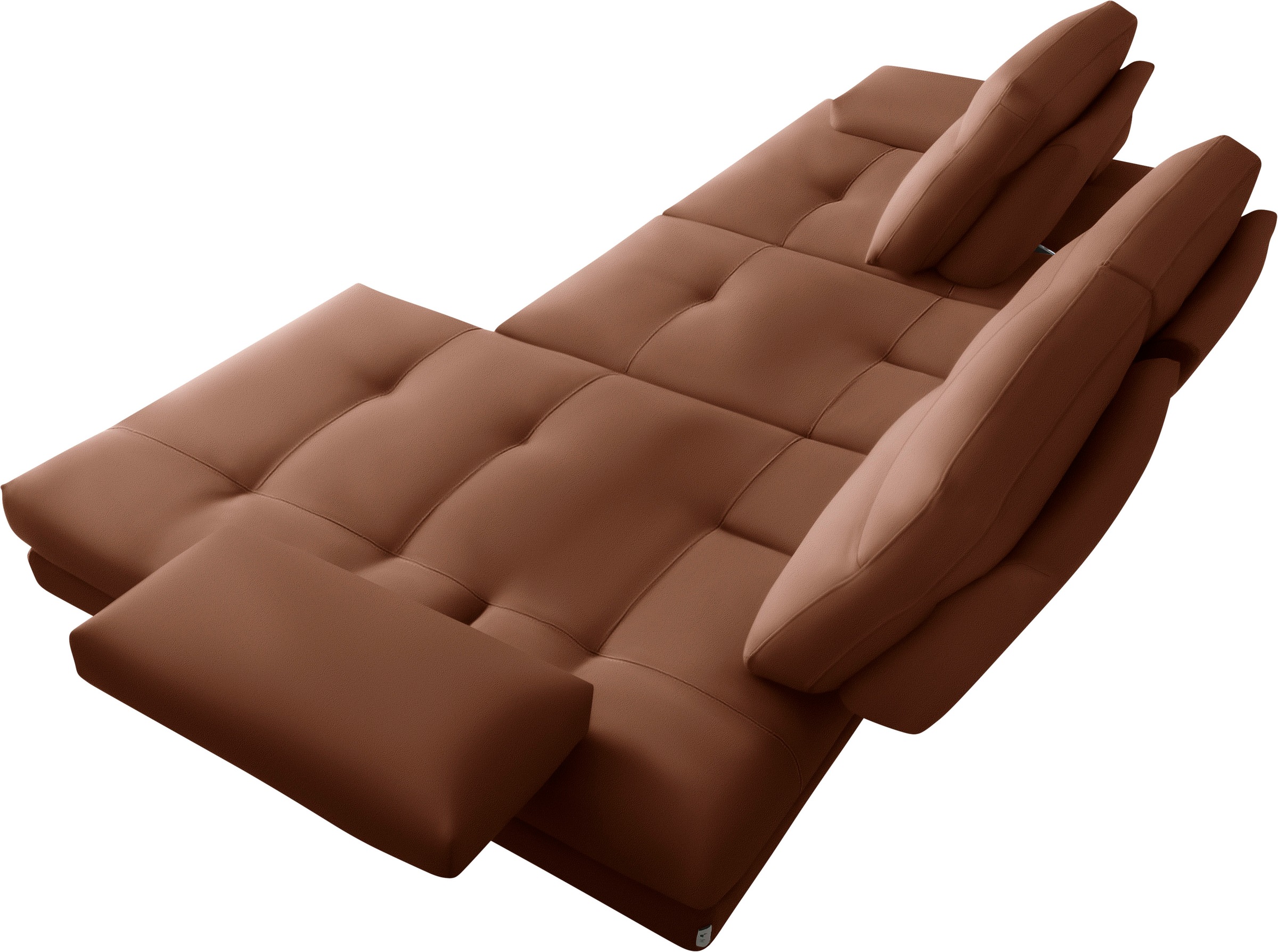 CALIA ITALIA Ecksofa "Toby Wing, B/T: 288/153 cm, Designsofa mit hohem Sitz günstig online kaufen