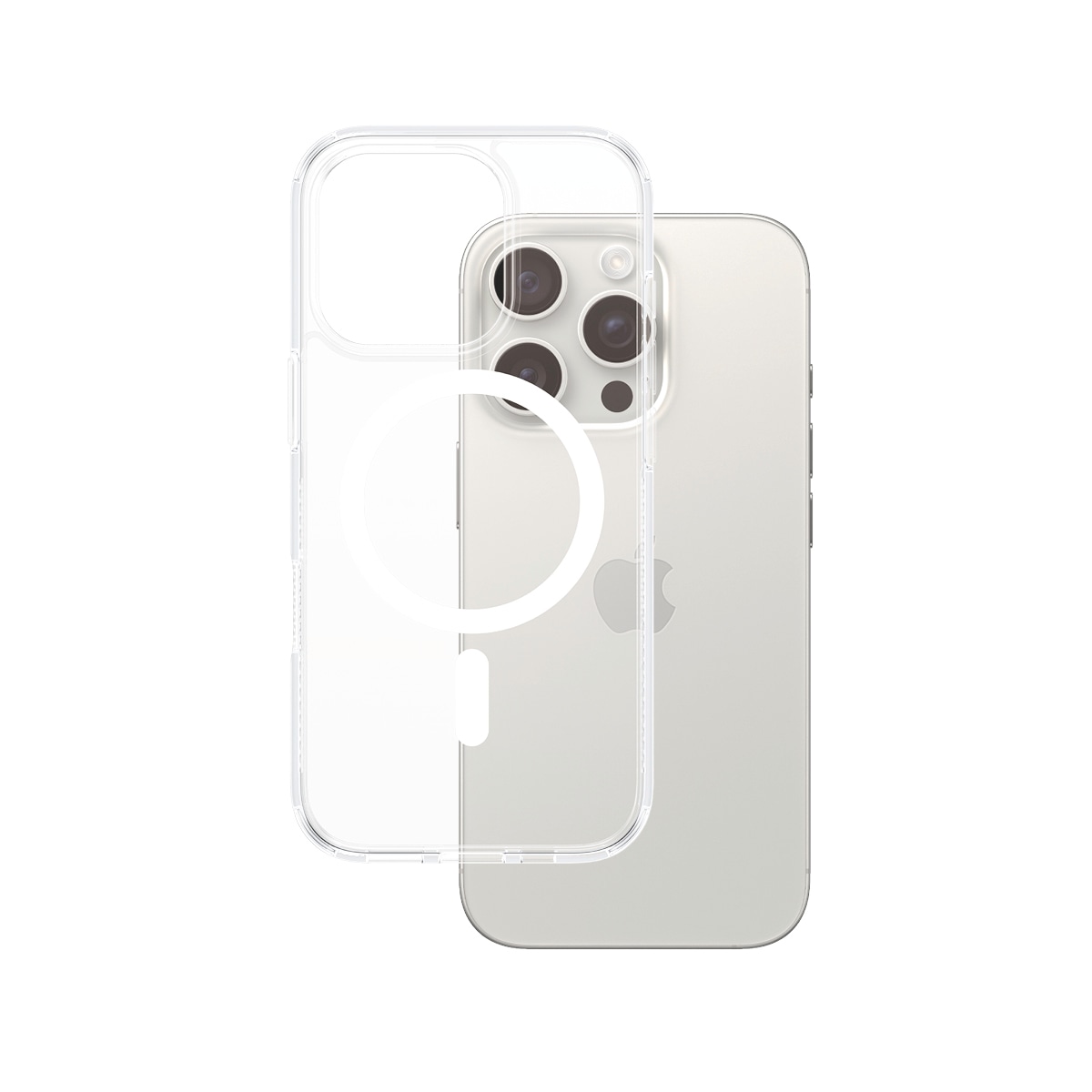 CARE by PanzerGlass Handyhülle »HardCase mit MagSafe für Apple iPhone 16 Pro«, Backcover, Schutzhülle, Handyschutzhülle, Case, Schutzcase, stoßfest
