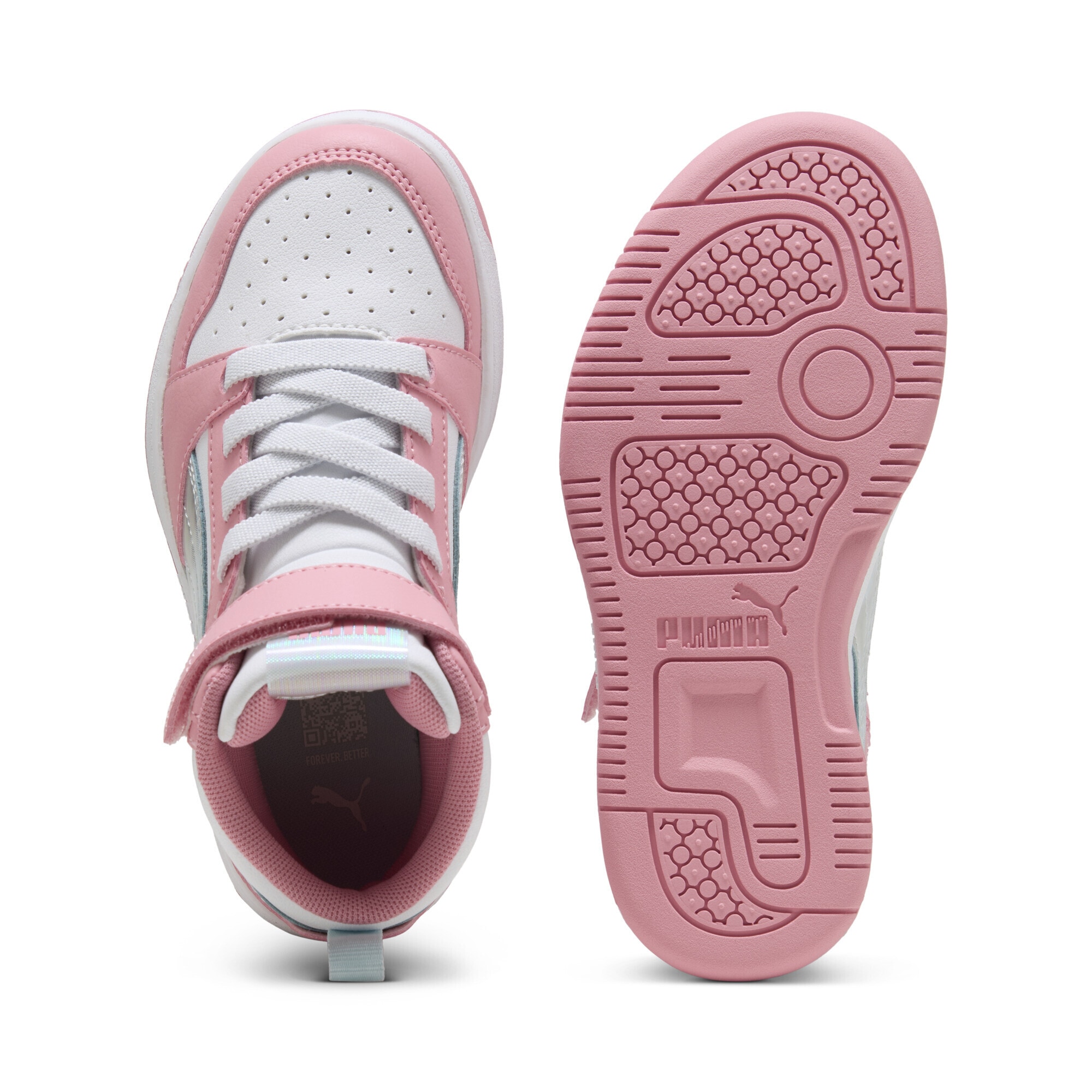 PUMA Sneaker »Rebound V6 Mid Space Belle Sneakers Mädchen«