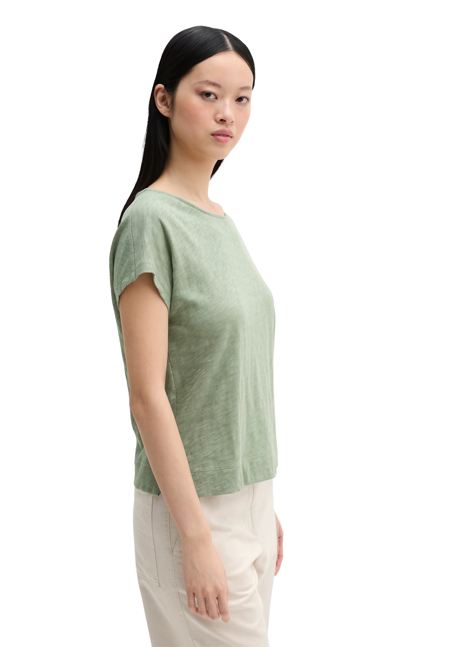 Marc O'Polo T-Shirt »aus weichem Baumwoll-Slub-Jersey«