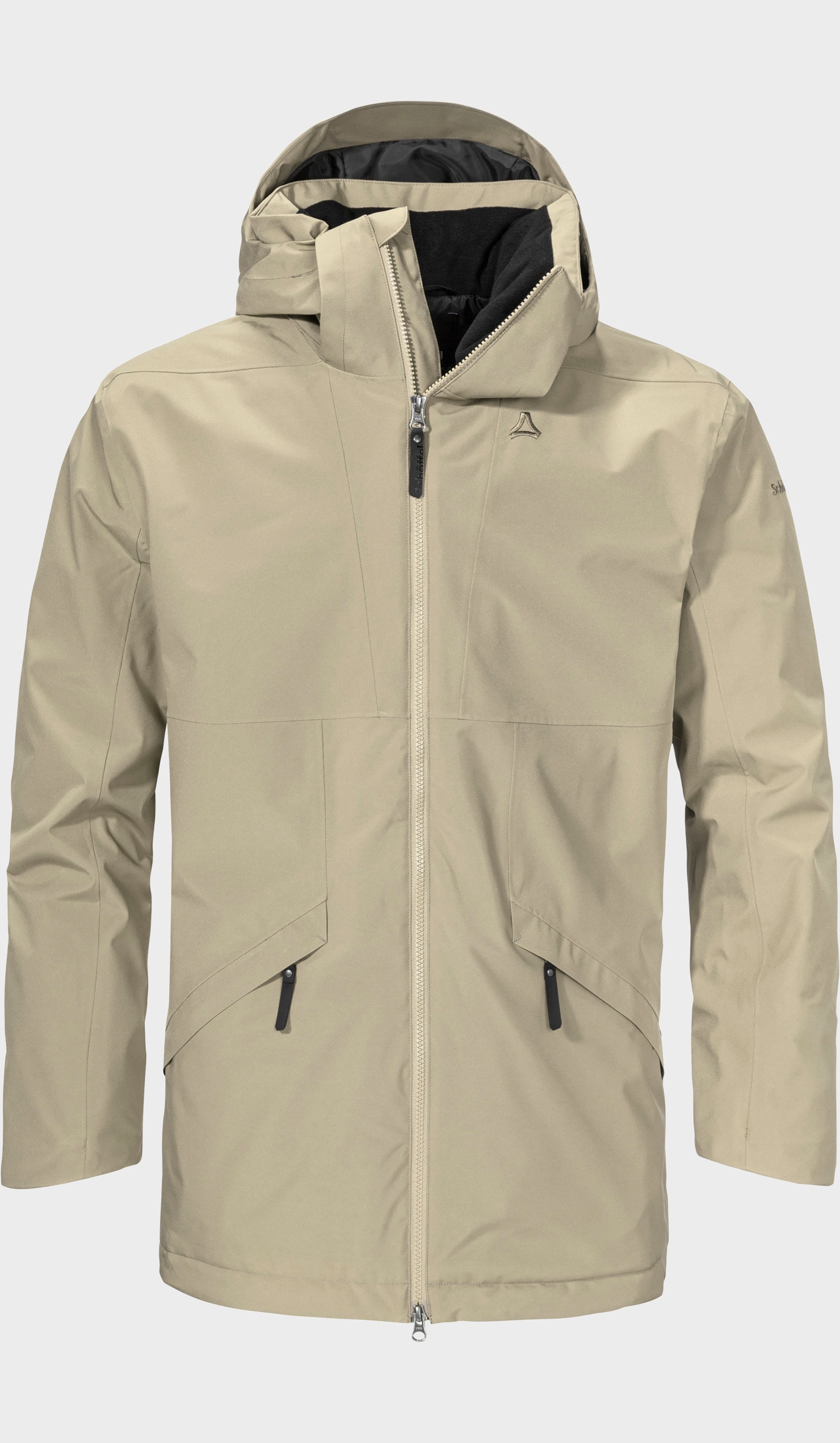 Schöffel Langjacke "Ins Parka Style Malkay MNS" mit Kapuze