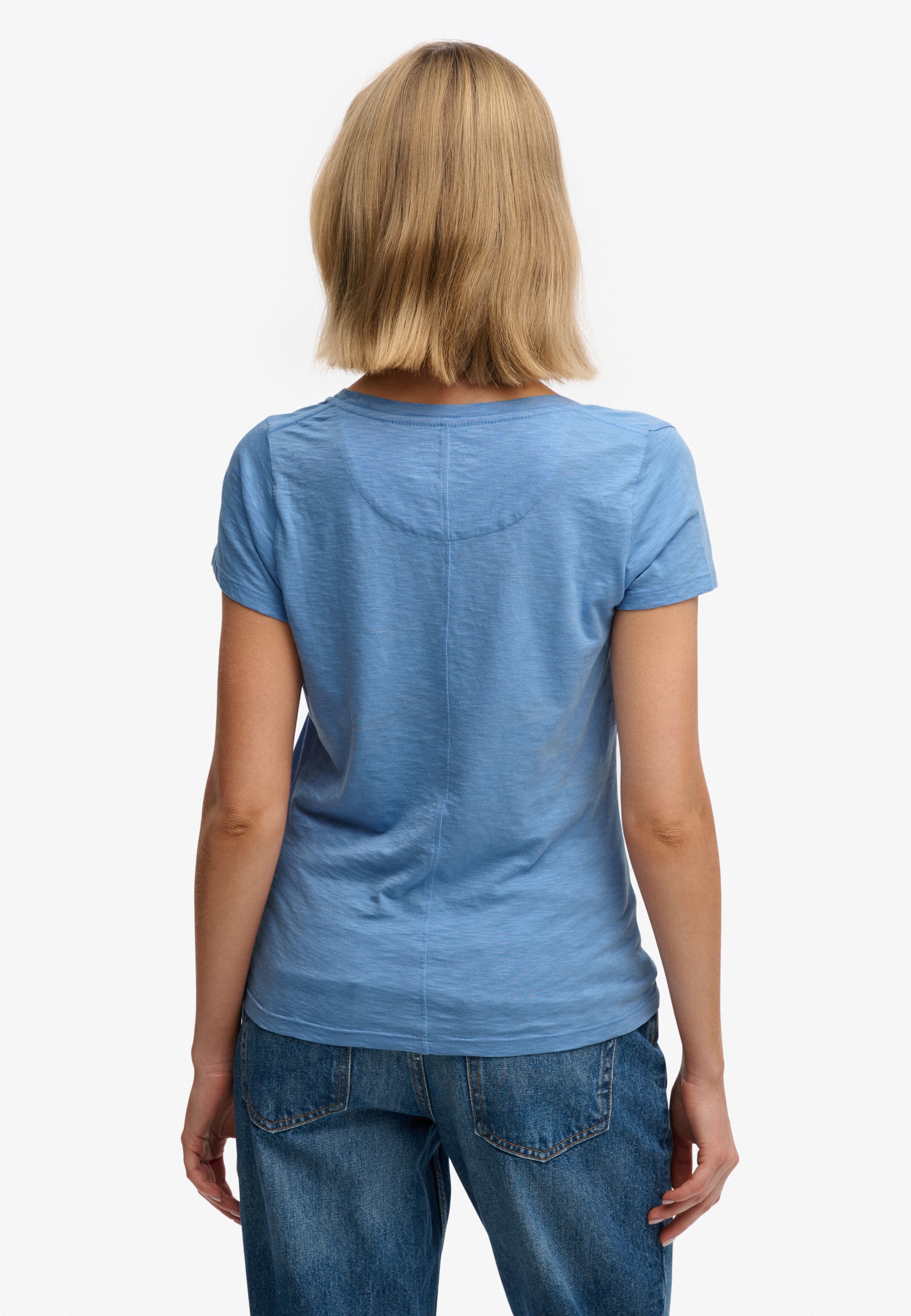 Superdry T-Shirt "STUDIOS SCOOP NECK TEE" günstig online kaufen