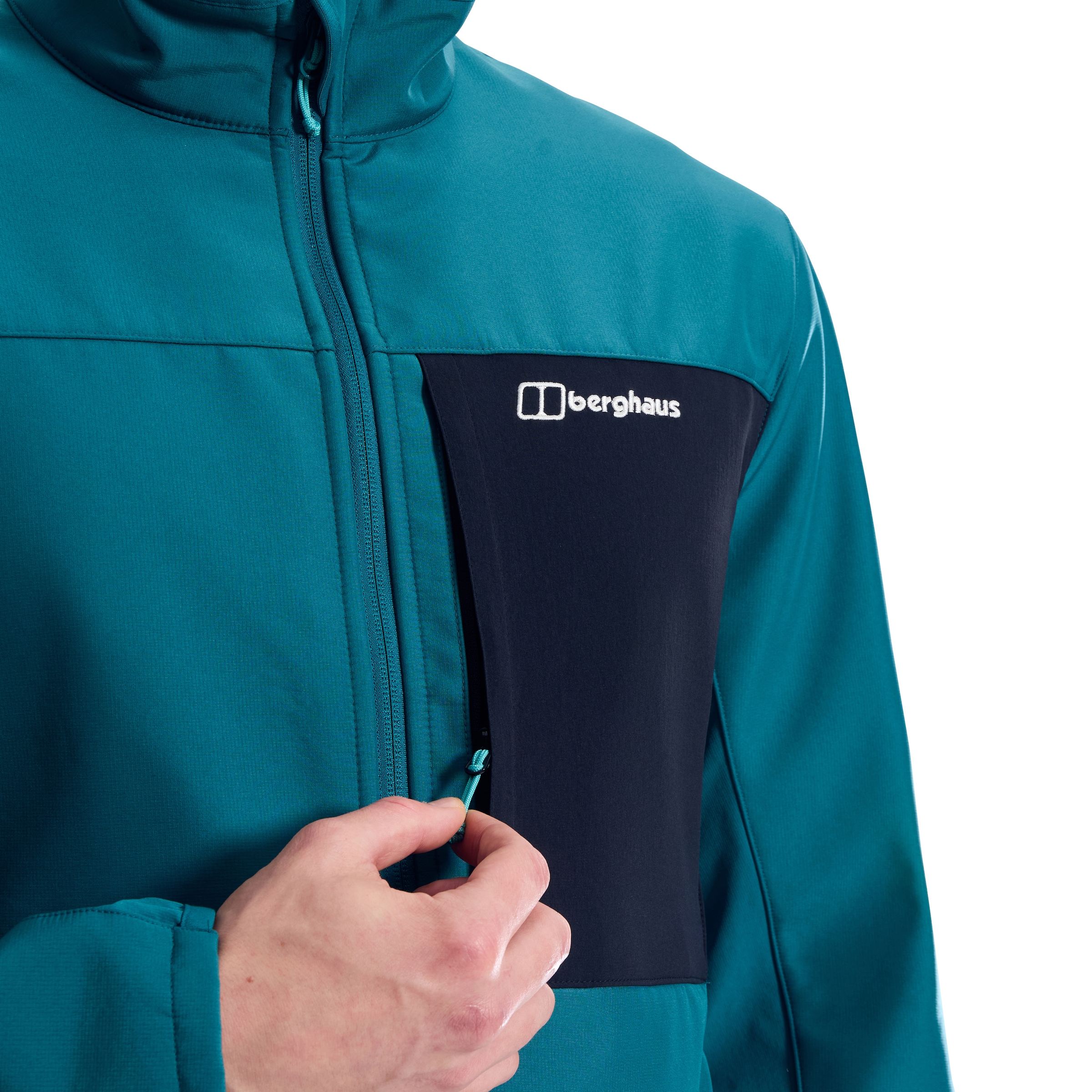 Berghaus Softshelljacke »M GHLAS 3.0 SOFTSHELL JKT« sportlicher Stil, dehnbares Material, wasser- und windabweisend