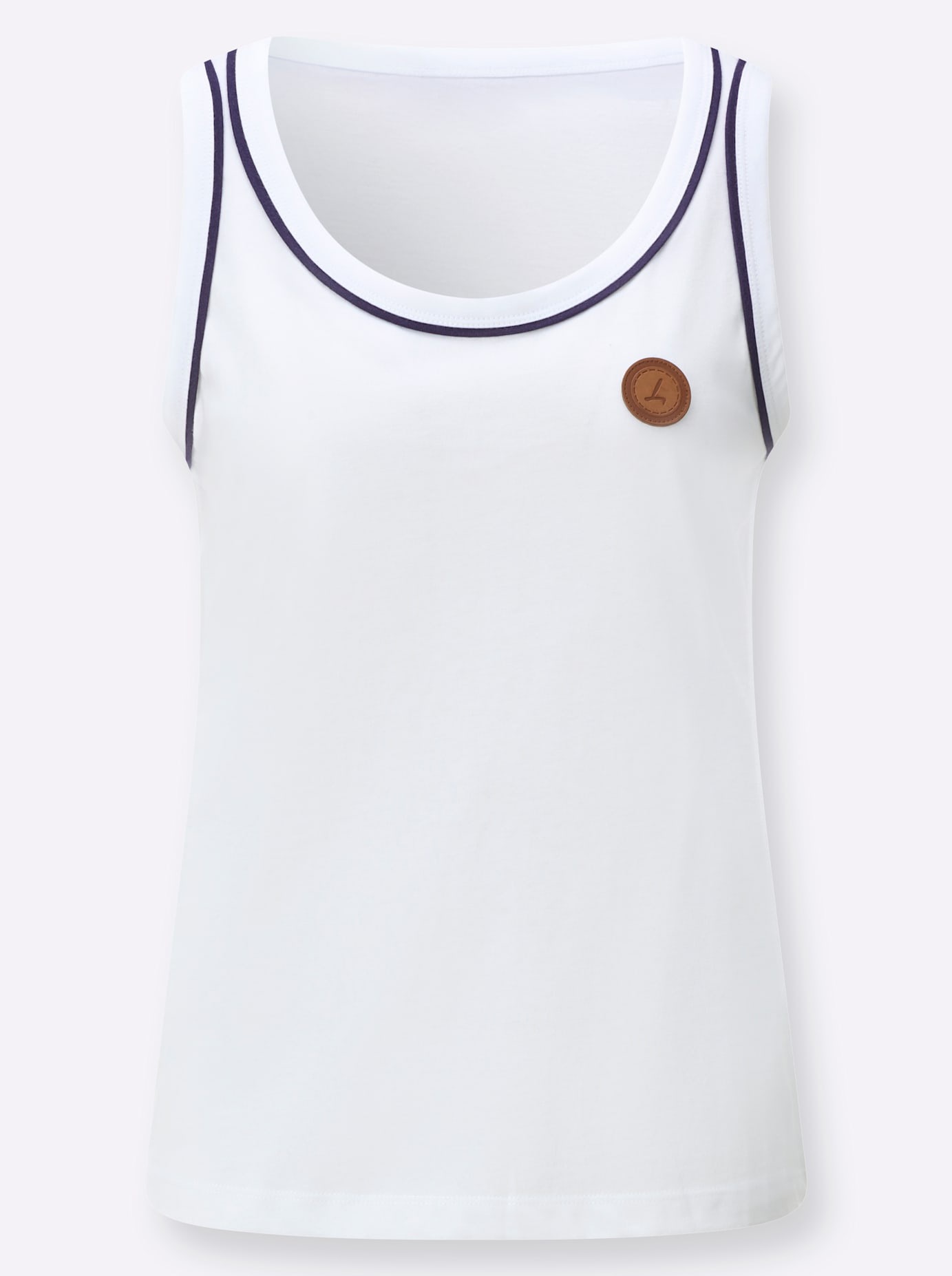 Casual Looks Women's Shirt Top White Size 46 5