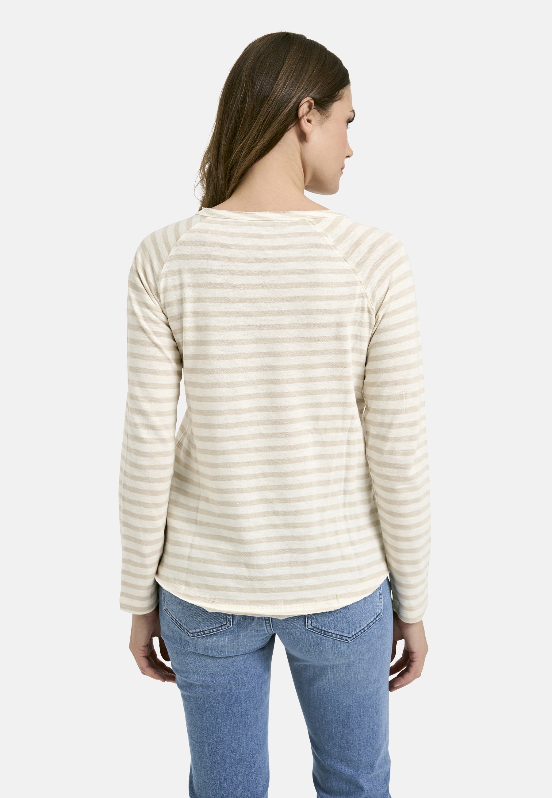 Thumbnail - Smith & Soul Rundhalsshirt mit offenen Kanten