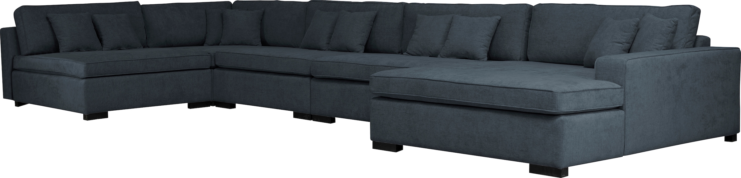 Guido Maria Kretschmer Home&Living Wohnlandschaft »Skara U-Form«, Lounge-Sofa mit Federkernpolsterung, in vielen Bezugsvarianten