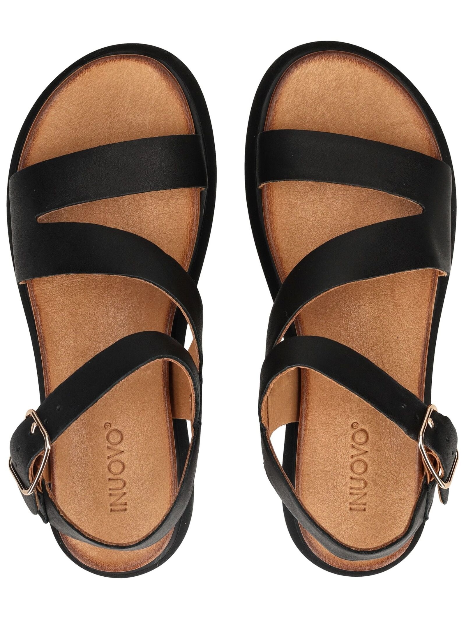 INUOVO Plateausandaletten »INUOVO Sandalen Leder«