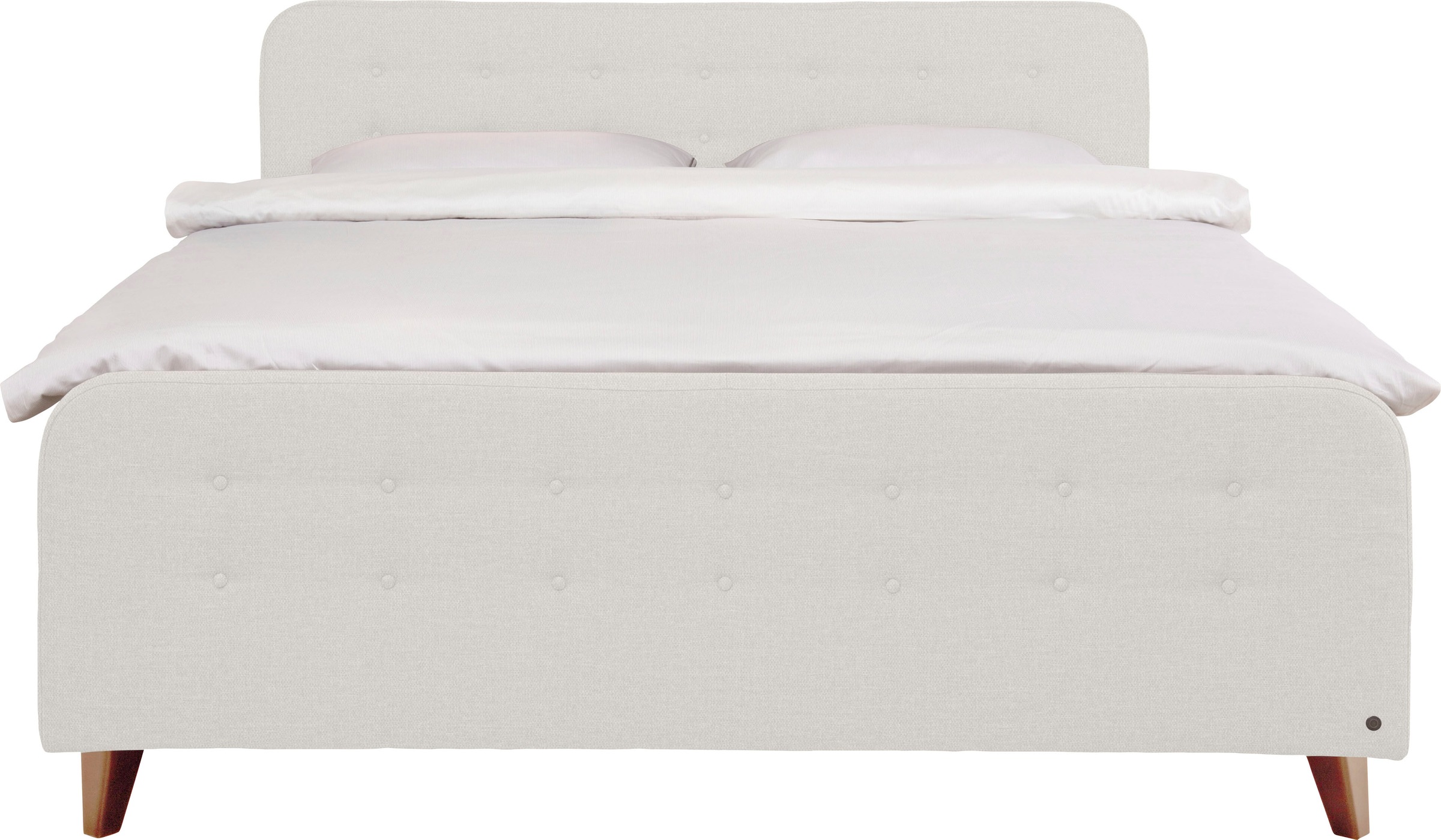 TOM TAILOR HOME Boxspringbett "NORDIC BOX" mit Knopfheftung im Kopfteil und günstig online kaufen