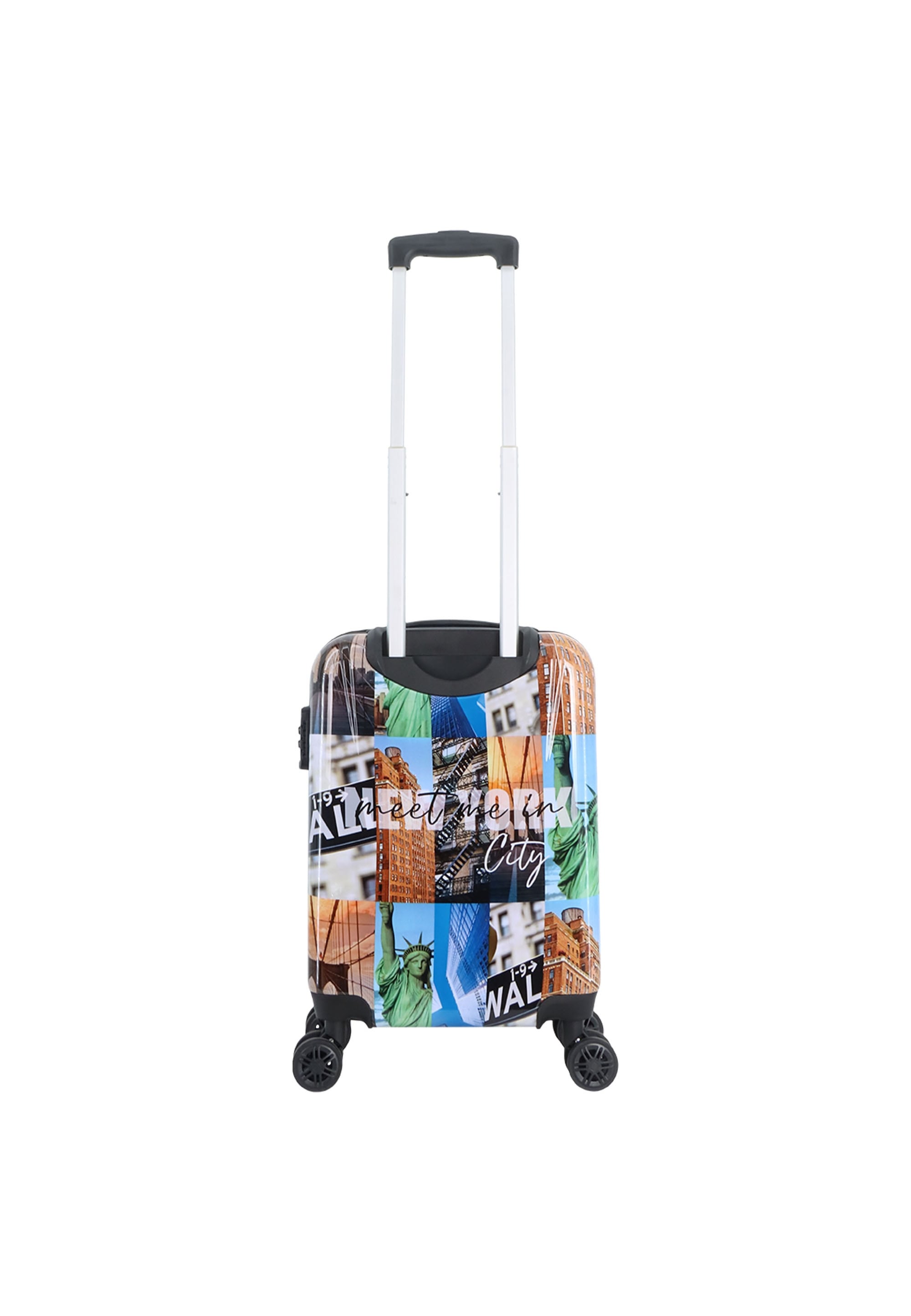 Saxoline® Koffer »New York City« aus ABS/PC-Material