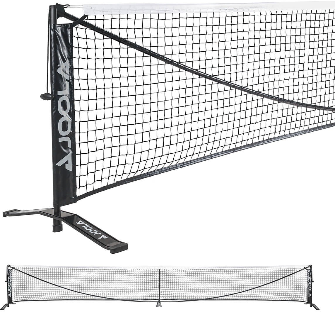 Joola Pickleballnetz »Symmetry Pickleball Net«, (Packung, 12 St.), mit Stahlrahmen, PPVC-Netz, Outdoor / Out-/ Indoor, inkl. Tragetasche