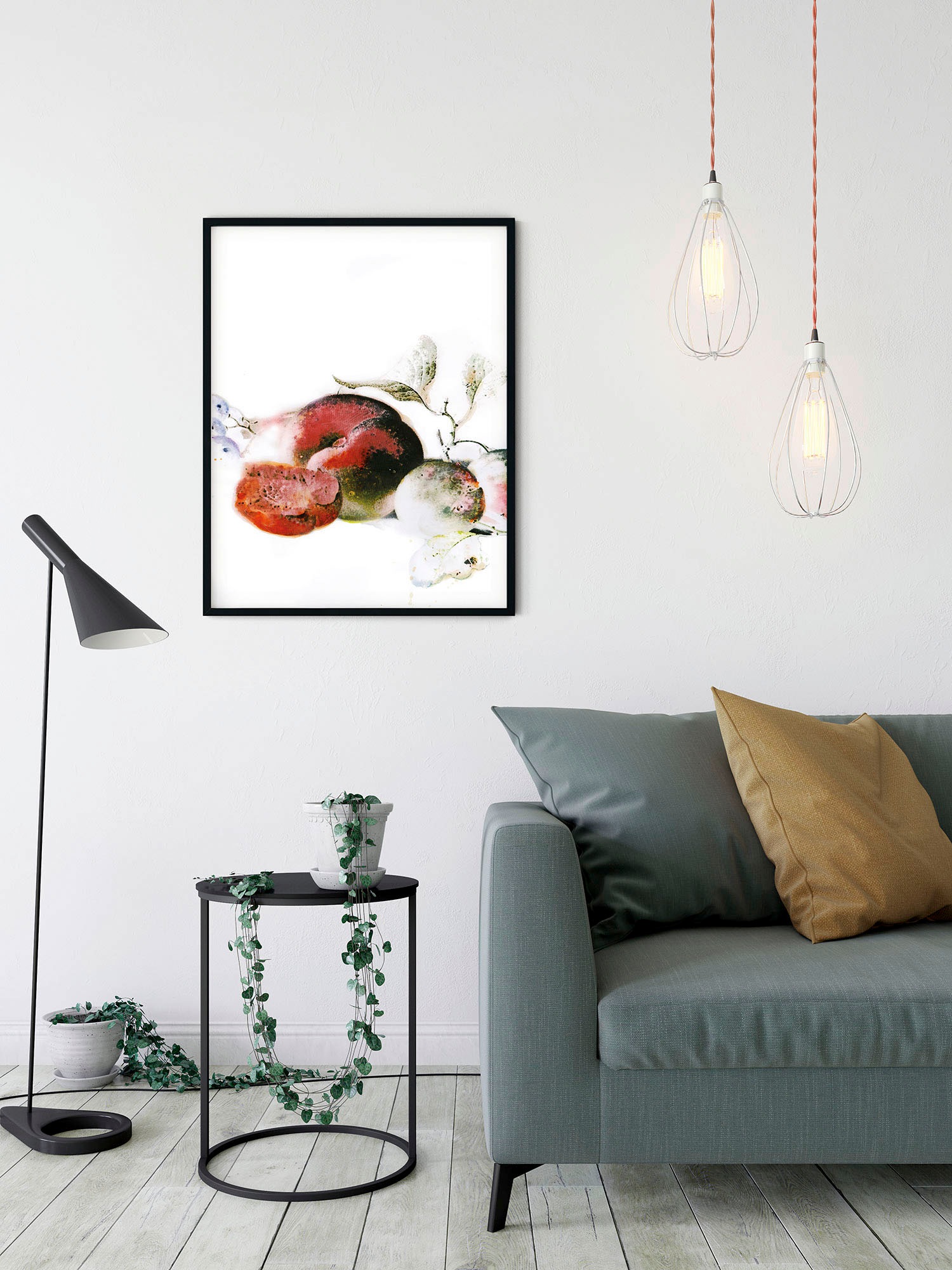 Komar Bild "Dessert Fruité" Natur 1 Stk. tlg. Wandbild zur Dekoration - ohn günstig online kaufen