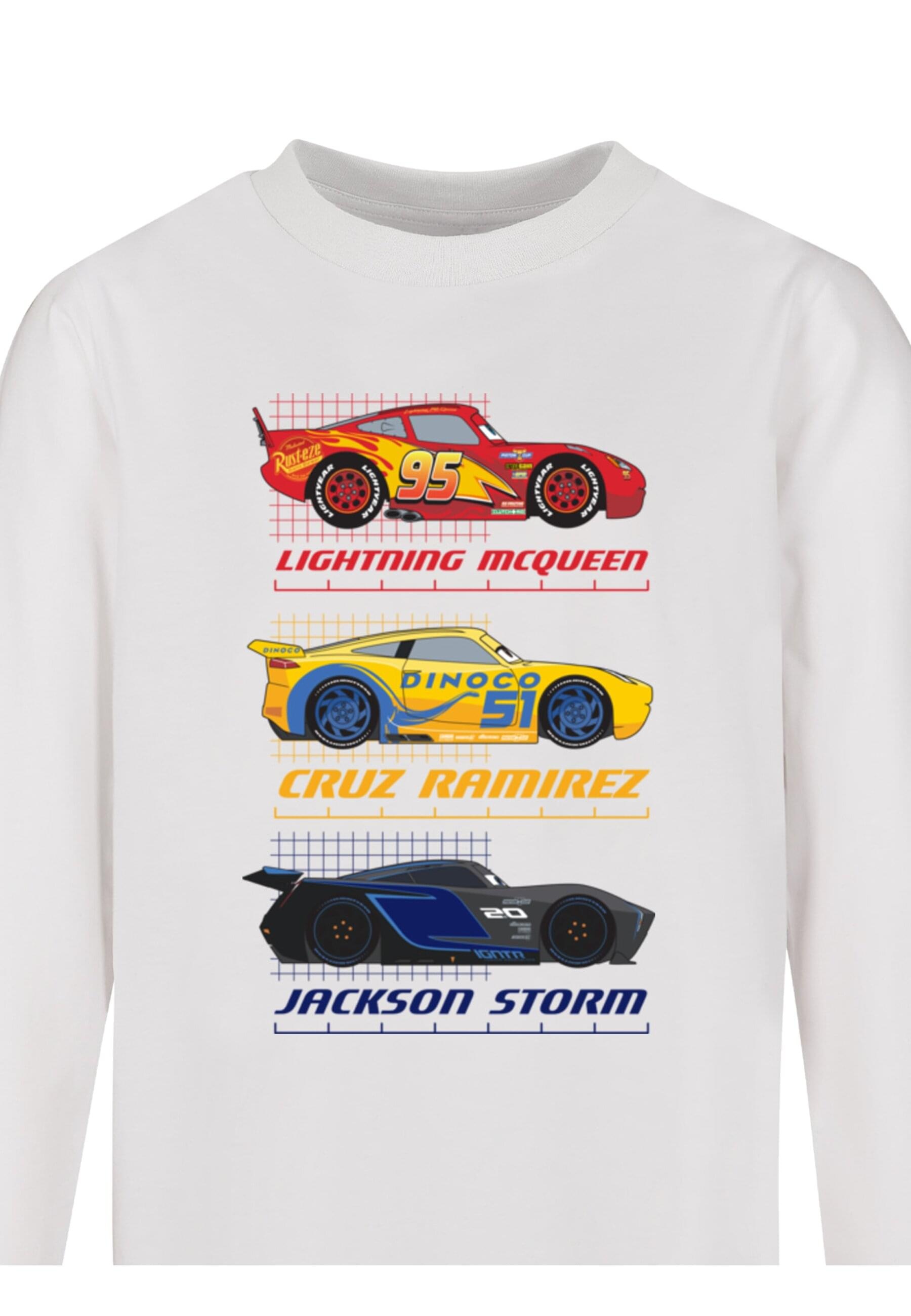ABSOLUTE CULT Longsleeve »ABSOLUTE CULT Herren Kids Cars - Racer Profile Longsleeve«, (1 tlg.)